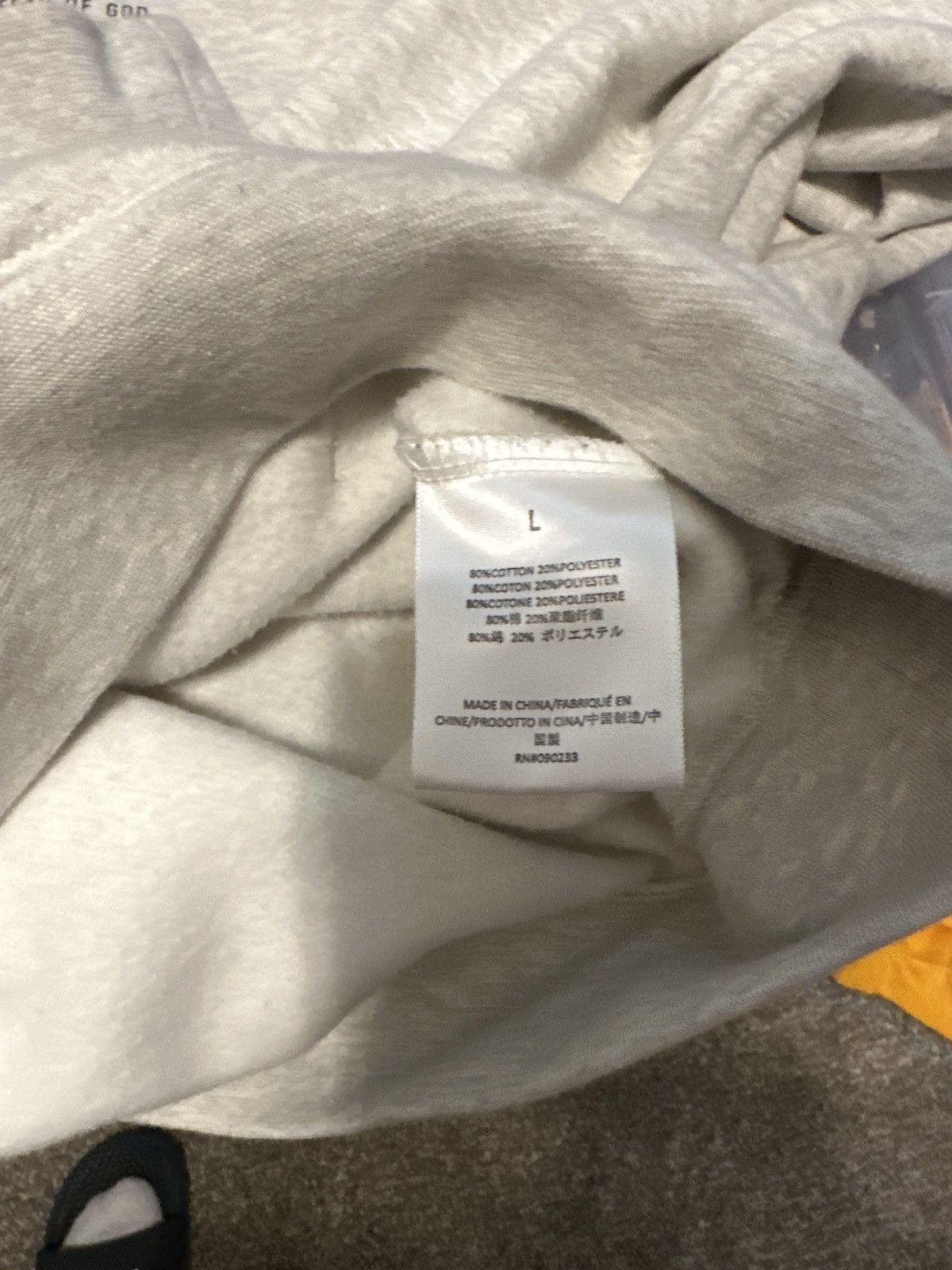 Essentials × Fear of God Fog essentials hoodie Size US L / EU 52-54 / 3 - 3 Thumbnail