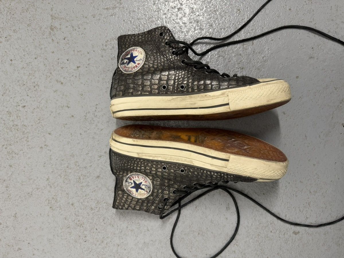 Converse John Varvatos x Converse Ashed Aged High Top Sneakers Size US 9.5 / IT 39.5 - 2 Thumbnail