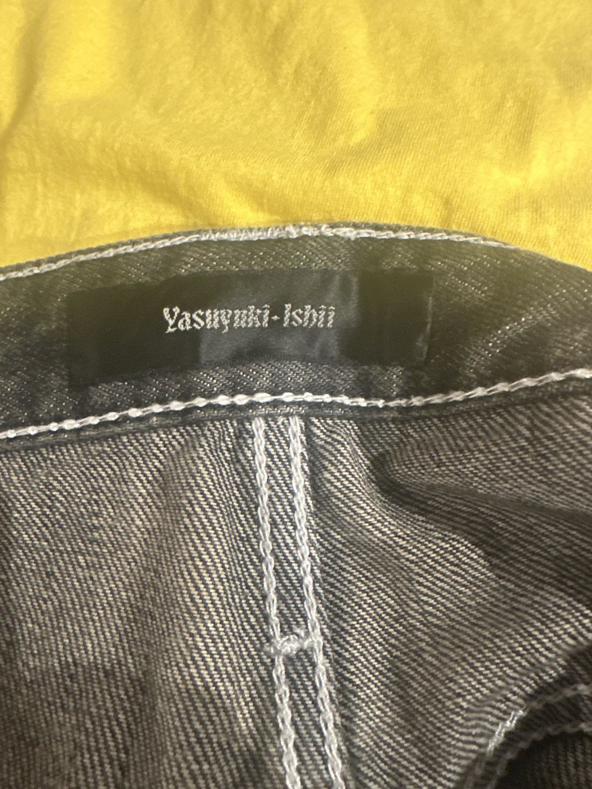 Yasuyuki Ishii Yasuyuki Ishii Lace-Up Denim Size US 31 - 3 Thumbnail