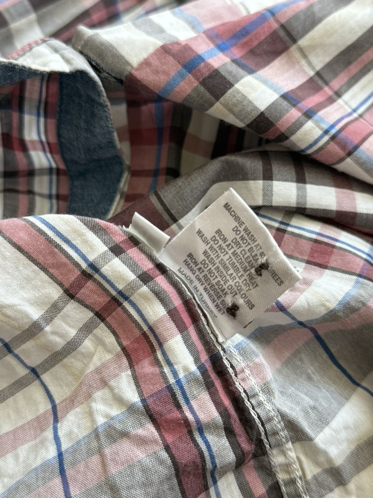 NN07 Nn07 No Nationality checkered ls vintage shirt Size US XL / EU 56 / 4 - 6 Thumbnail