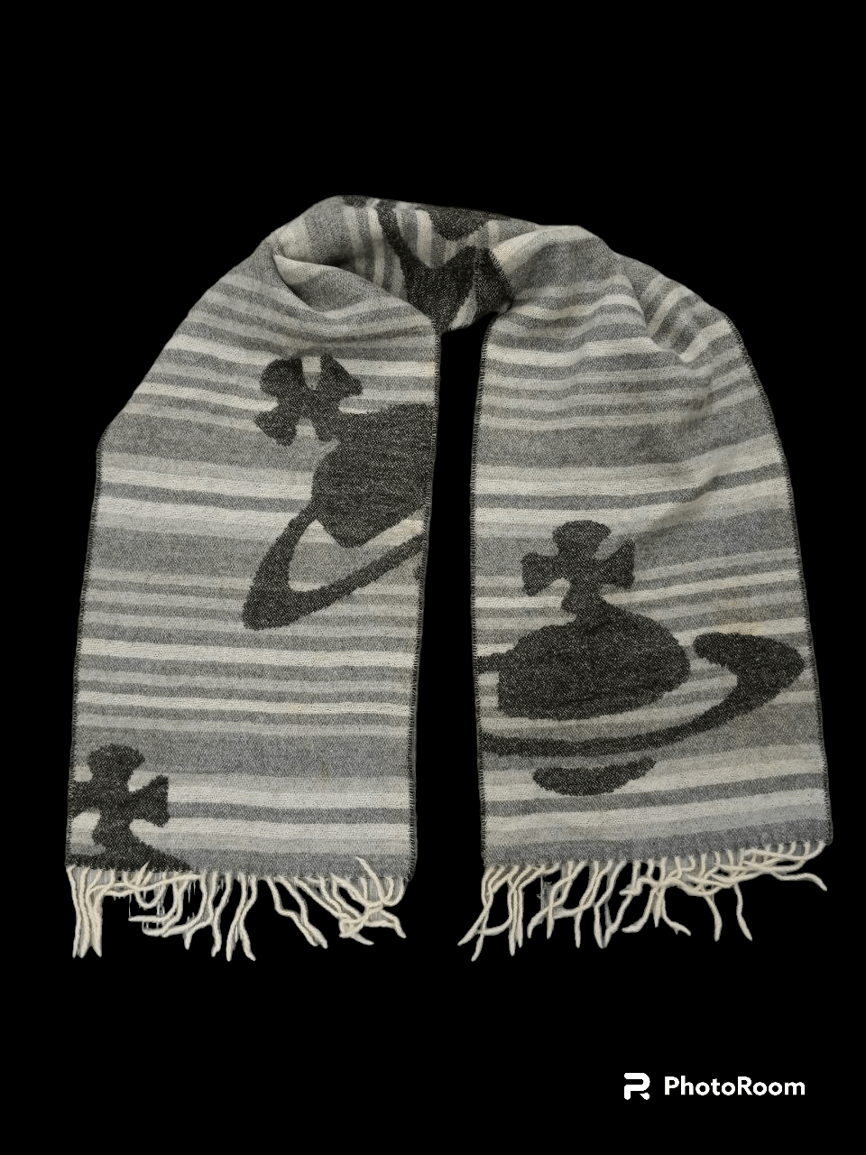 Vivienne Westwood VIVIEENE WESTWOOD BIG LOGO WOOL SCARVES Size ONE SIZE - 1 Thumbnail
