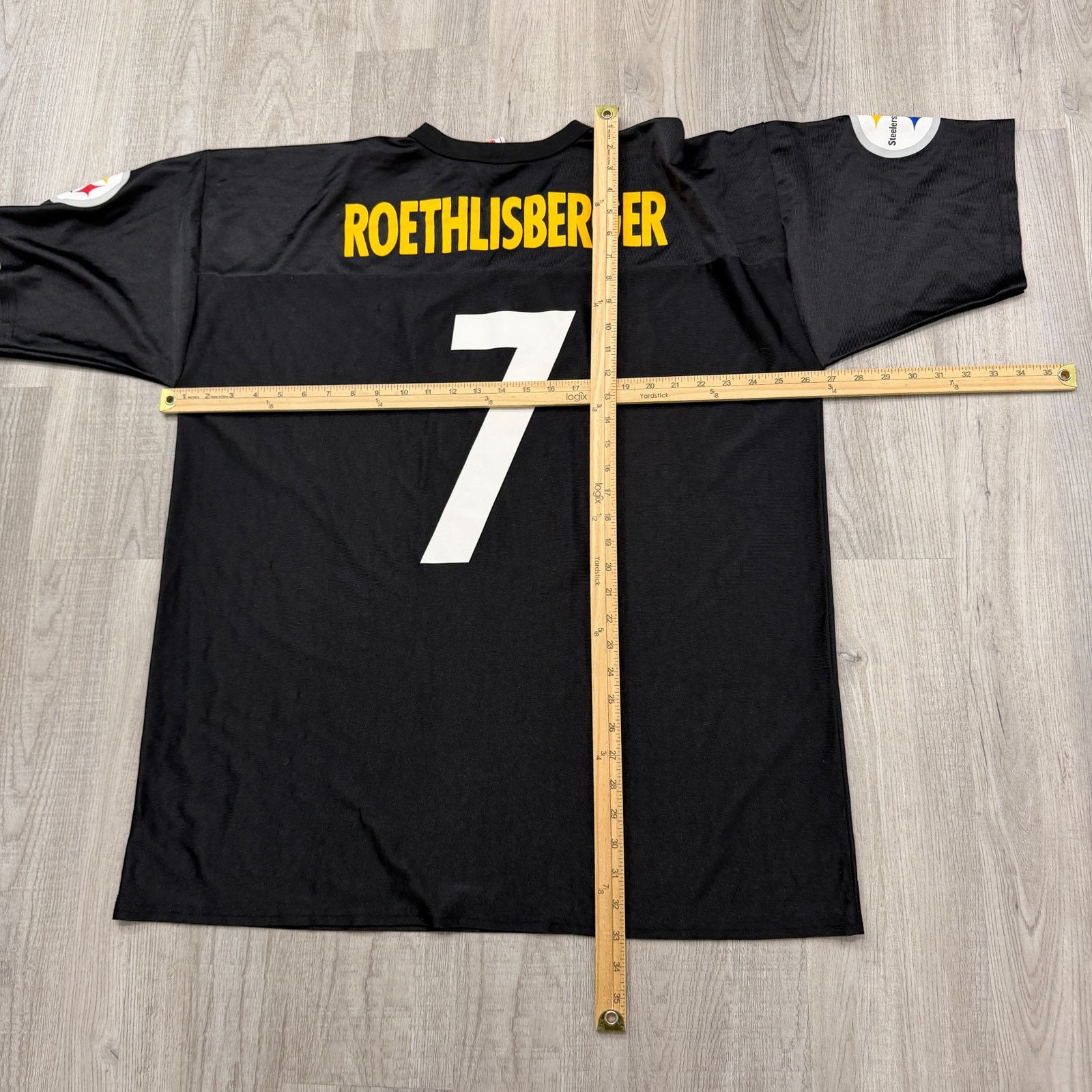 Vintage Vintage Pittsburgh Steelers Roethlisberger Football Jersey Size US XXL / EU 58 / 5 - 7 Thumbnail