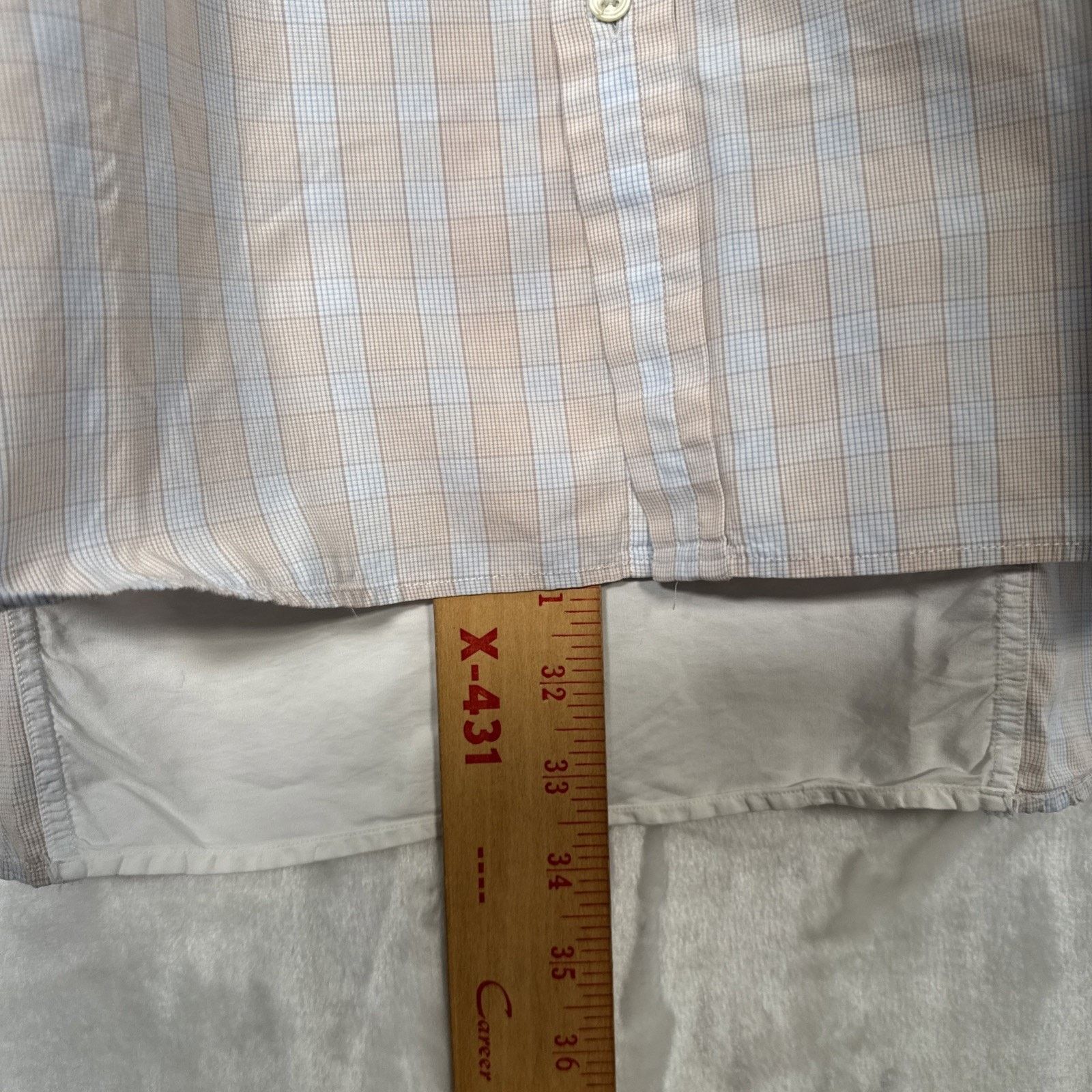 Thomas Pink Thomas Pink Long Mens 16 Sz 36 Sm Checks Long Sleeve Preppy Size US S / EU 44-46 / 1 - 4 Thumbnail