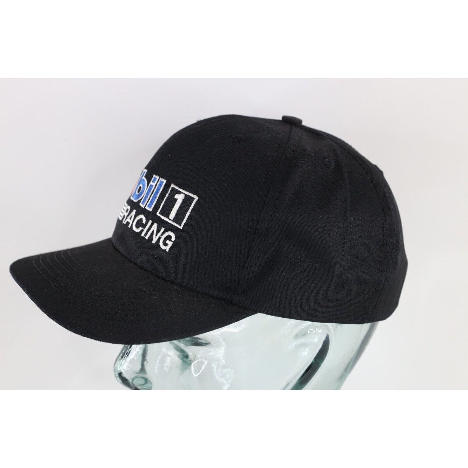 Vintage Vintage 90s NASCAR Mobil 1 Racing Snapback Hat Size ONE SIZE - 2 Thumbnail
