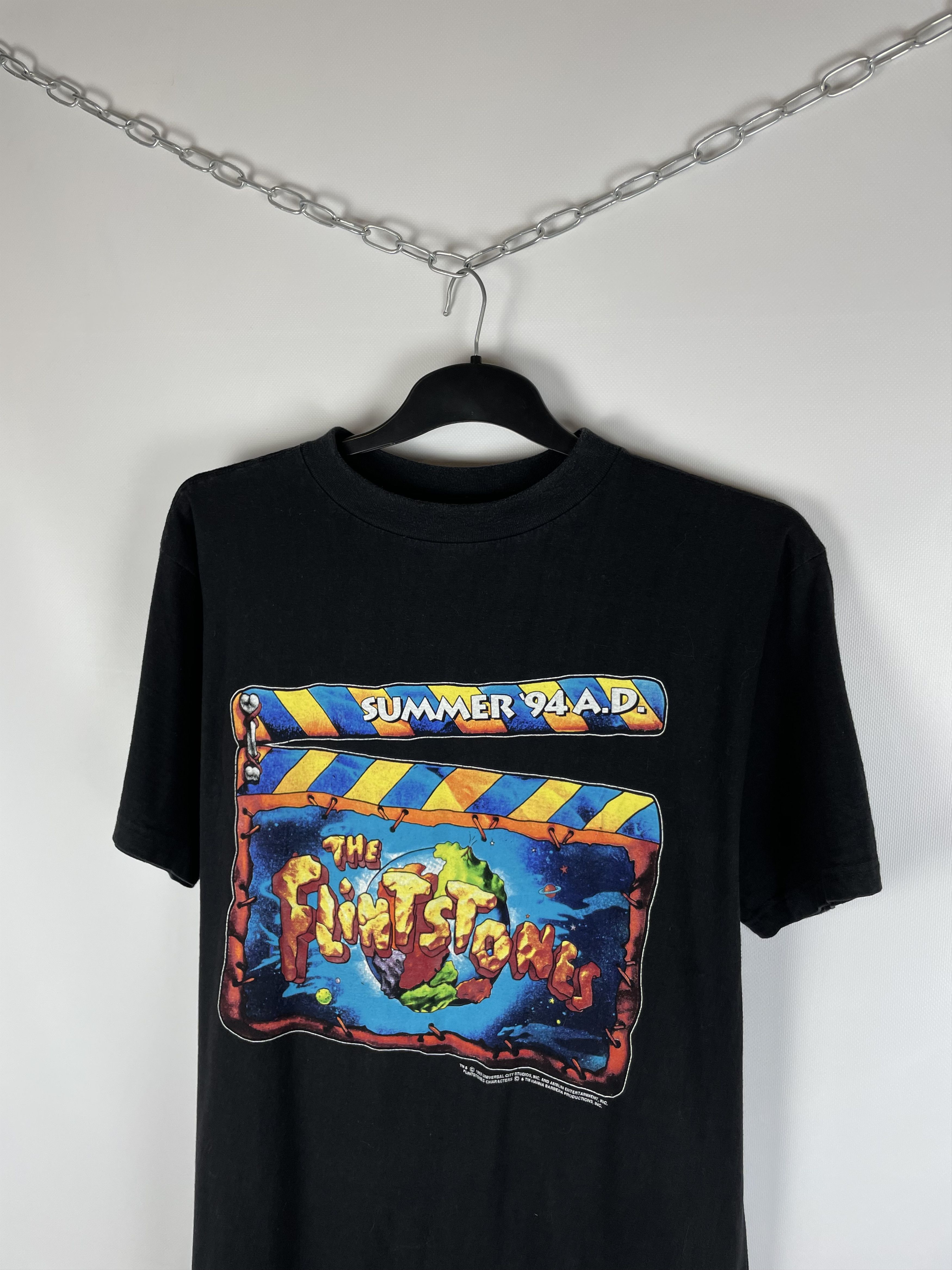 Cartoon Network 1993 Flintstones Vintage T-Shirt Tee USA Size US XL / EU 56 / 4 - 4 Thumbnail