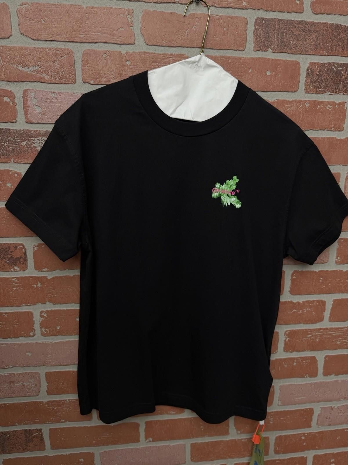 Off-White Off-White 'Colorful Back Logo' Black/Pink T-Shirt (USED) XS Size US XS / EU 42 / 0 - 2 Thumbnail