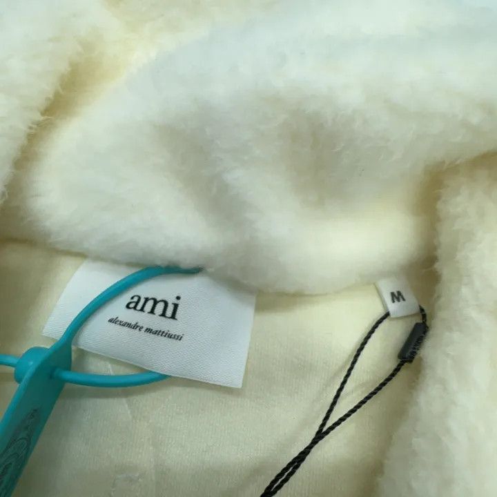 AMI AMIPARIS Ivory Long Sleeve Knit Shirt for Men -2507 Size US M / EU 48-50 / 2 - 2 Thumbnail