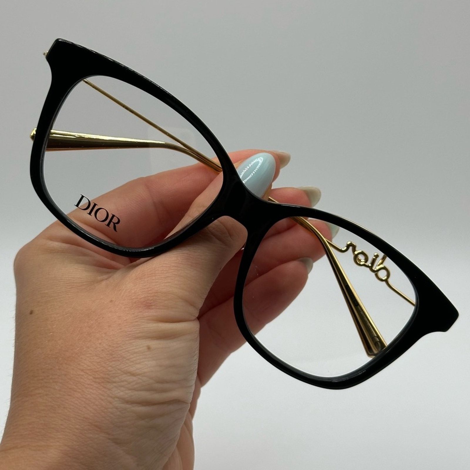Dior NEW DIOR DiorSignature B1 1200 Demo Lens Women Eyeglasses Size ONE SIZE - 8 Thumbnail