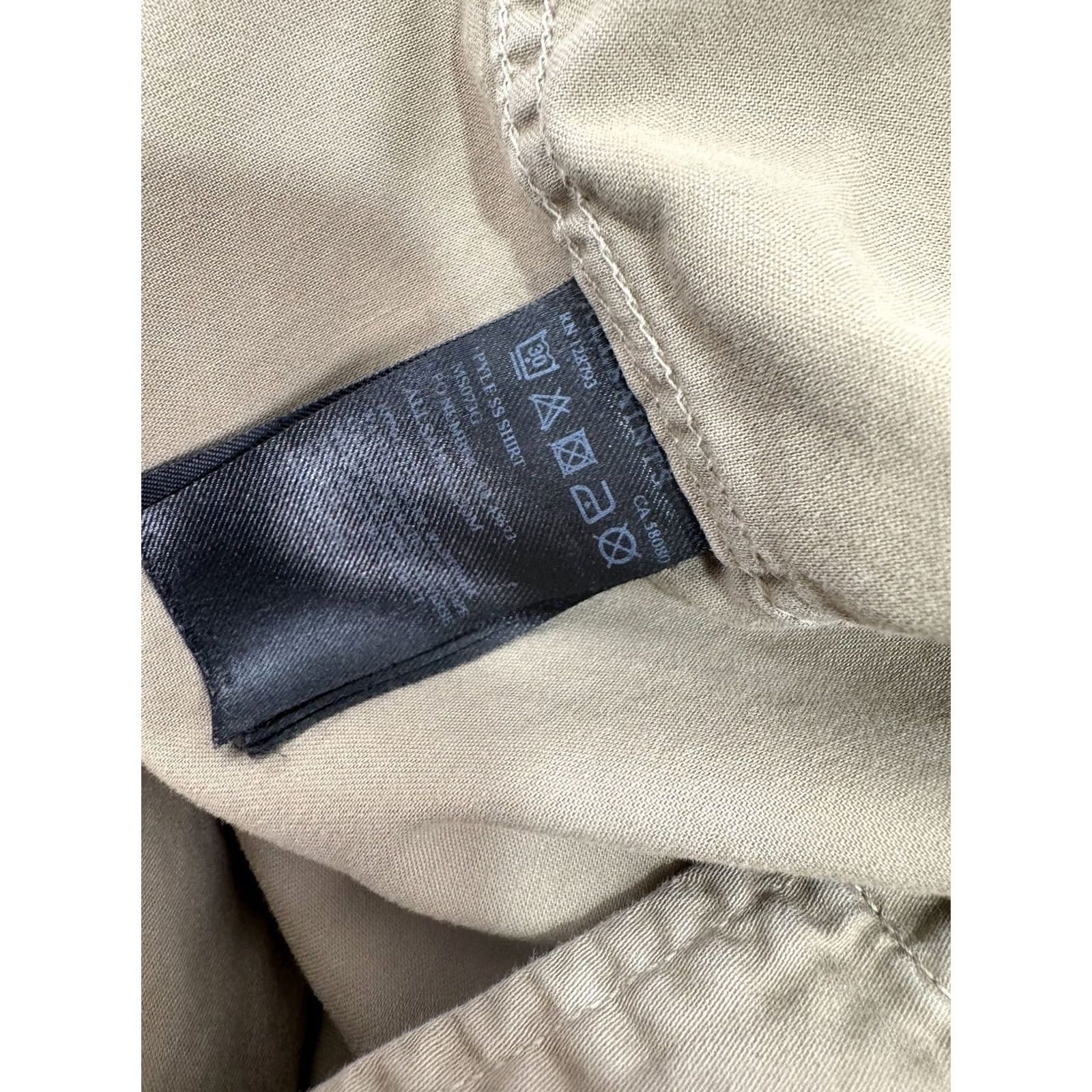 Allsaints ALLSAINTS Mens S/M Safari Bush Military Shirt Shirt Mens M Tan Military J5 Size US M / EU 48-50 / 2 - 5 Thumbnail