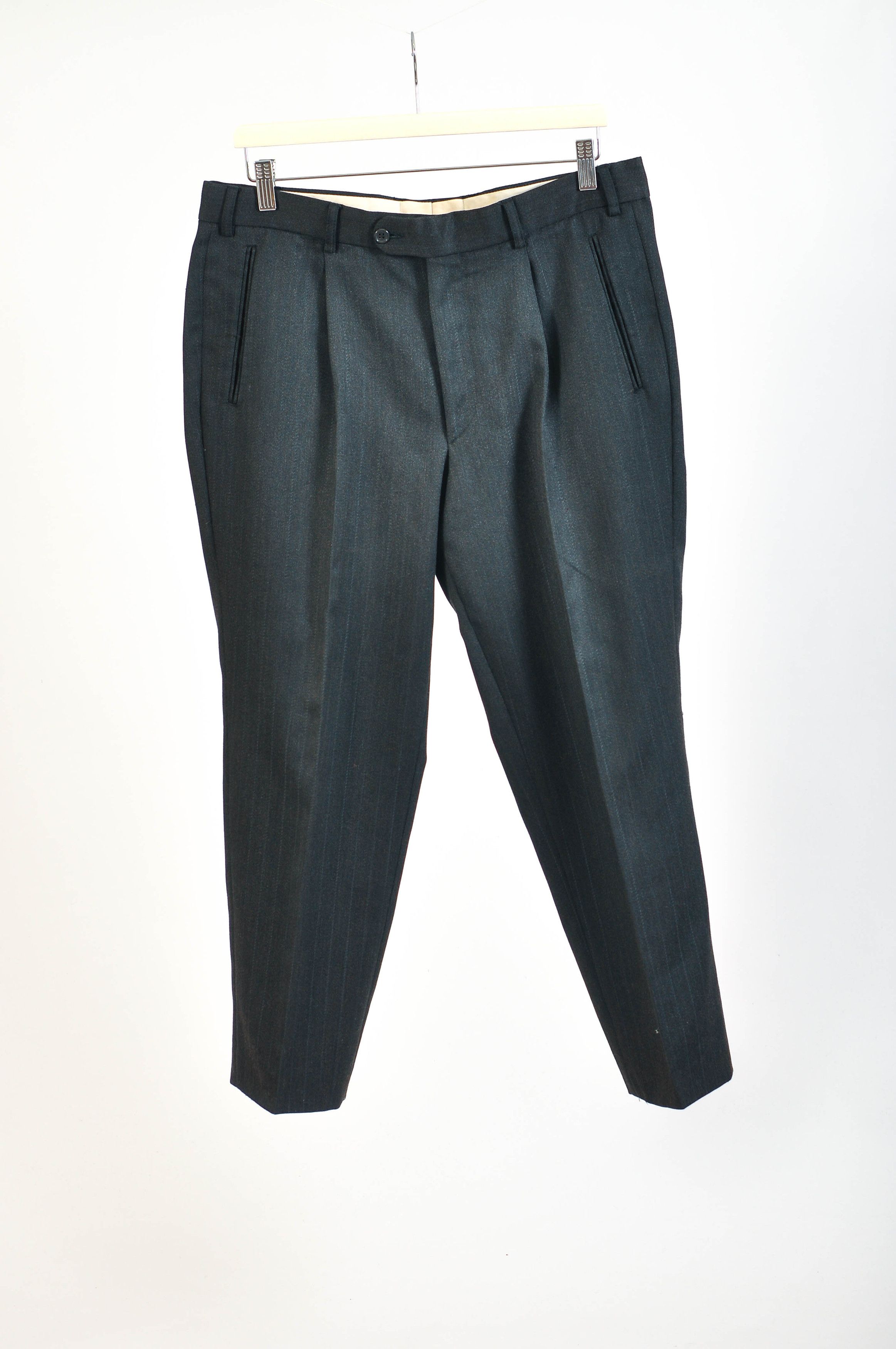 Other Vintage 90s dark grey suit Size 44S - 7 Thumbnail
