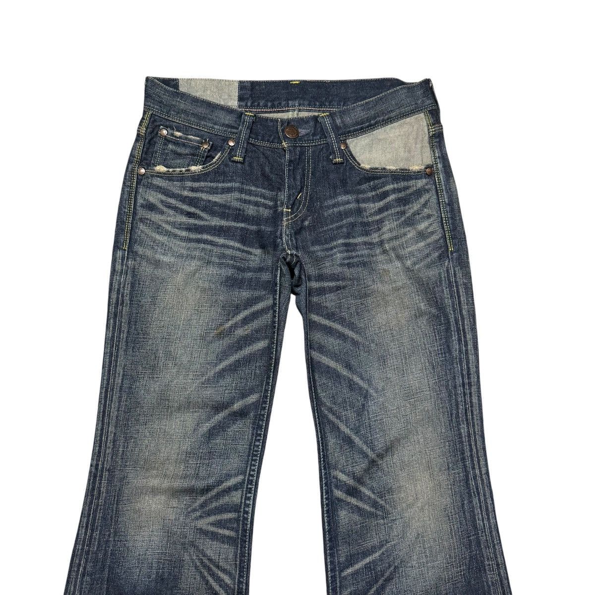 Levi's Vintage Levis Super Flare Jeans Low Rise Size 29" - 3 Thumbnail
