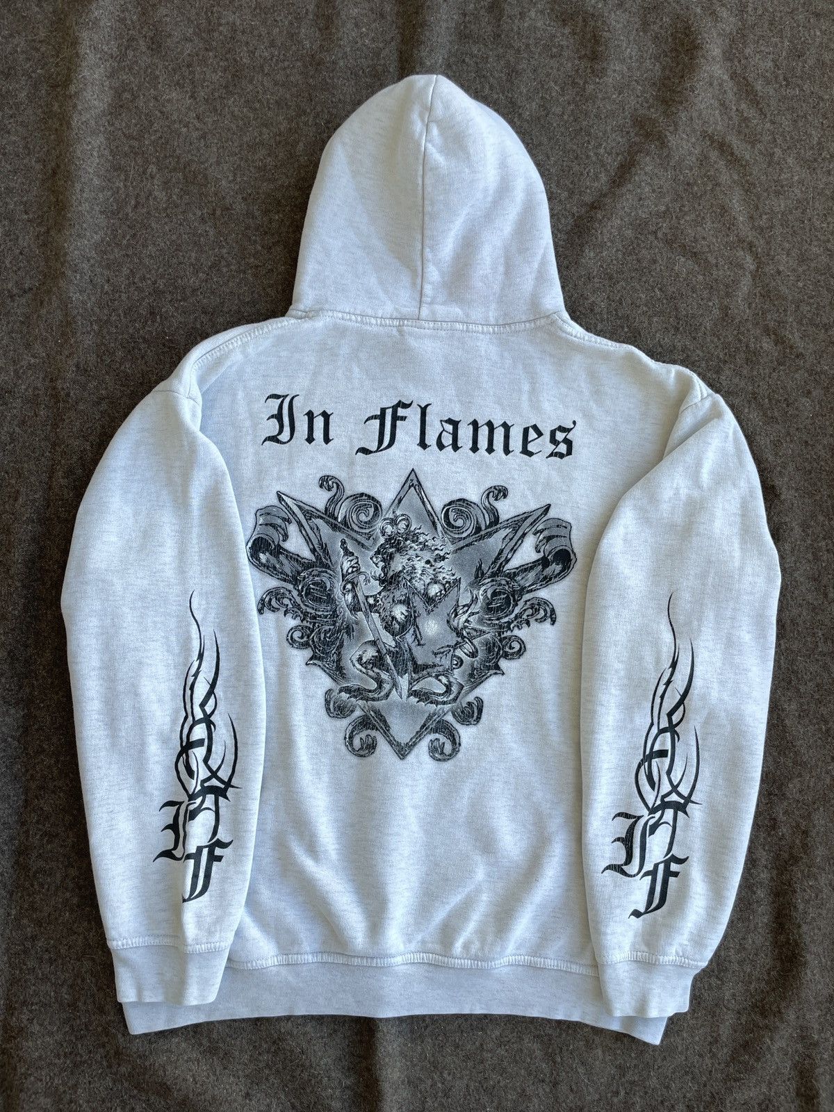 Band Tees In Flames Death Metal Merch Hoodie Size US L / EU 52-54 / 3 - 7 Thumbnail