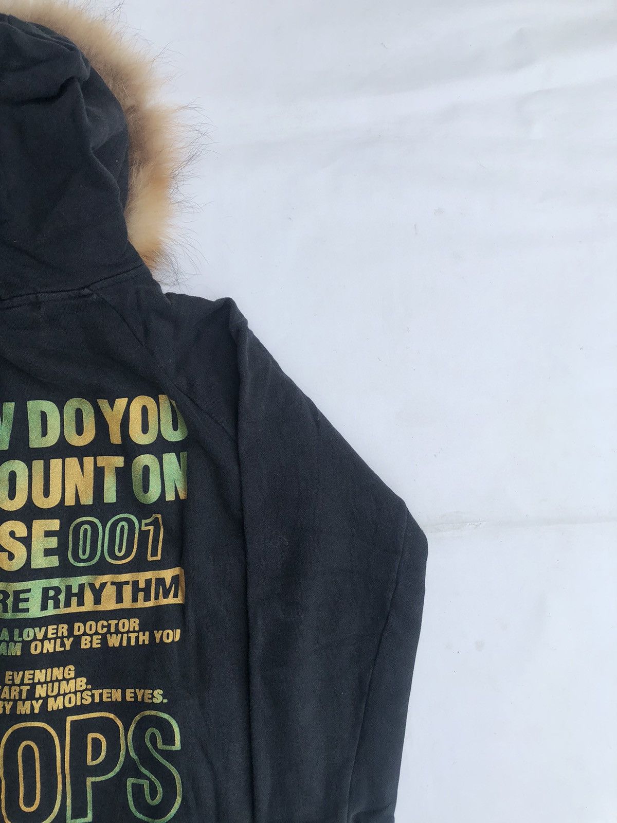 Hysteric Glamour Poem Fur Zipp Hoodie Rock Punk Style Size US L / EU 52-54 / 3 - 7 Thumbnail
