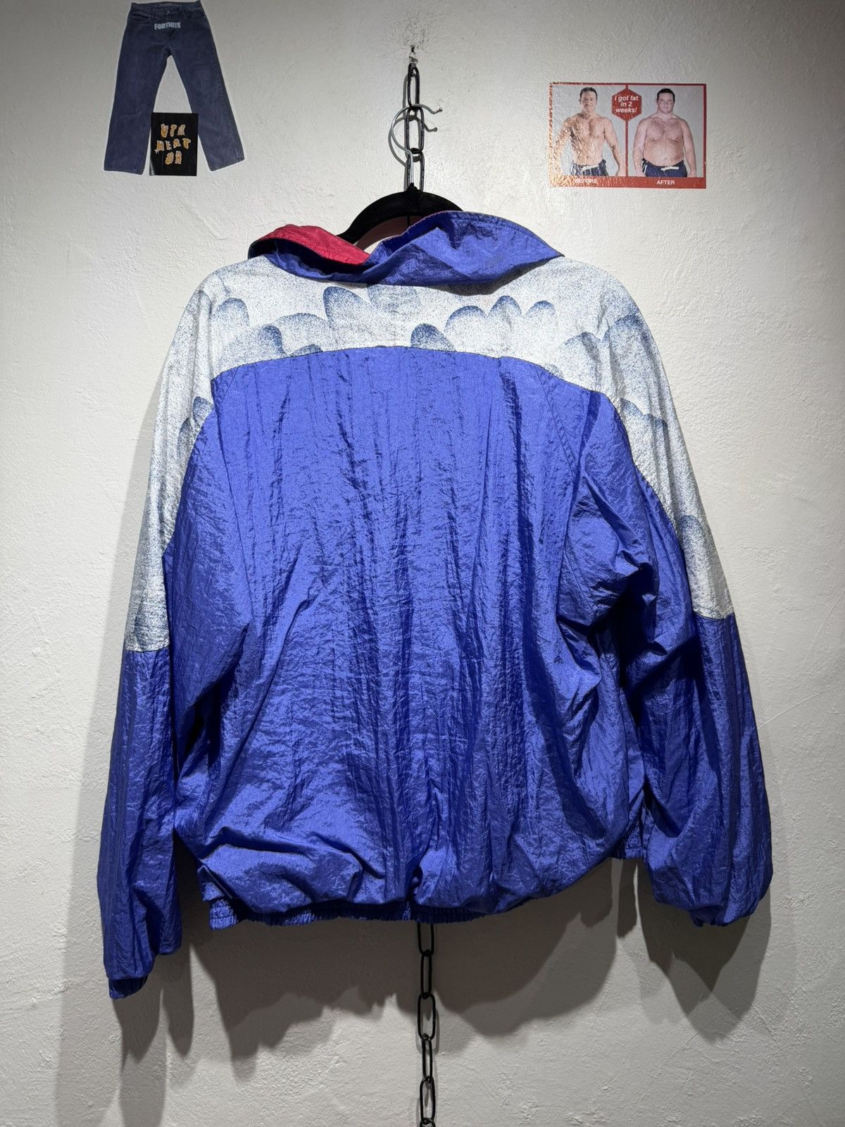 Sergio Tacchini Vintage 90s Sergio Tacchini Windbreaker Size US M / EU 48-50 / 2 - 2 Thumbnail