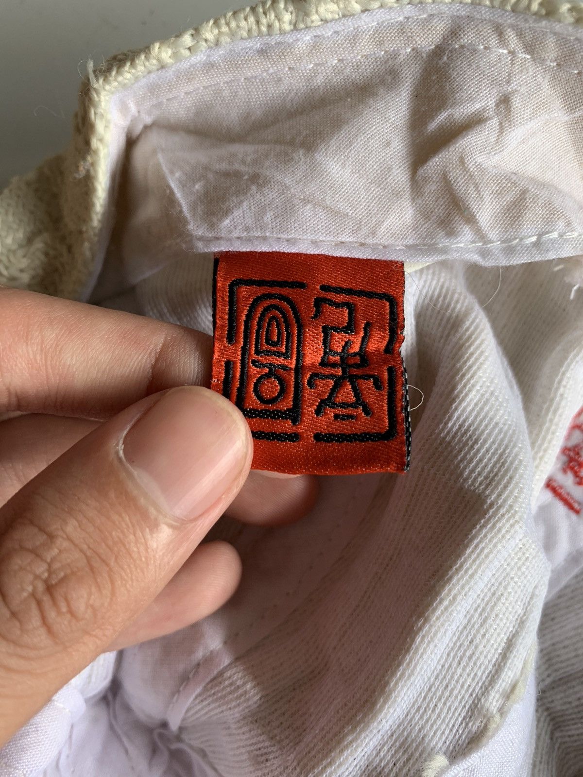 Japanese Brand × Kapital × Vintage Japanese Brand Tradisional Inspired By Karakuri Baretta Hat Size ONE SIZE - 9 Thumbnail
