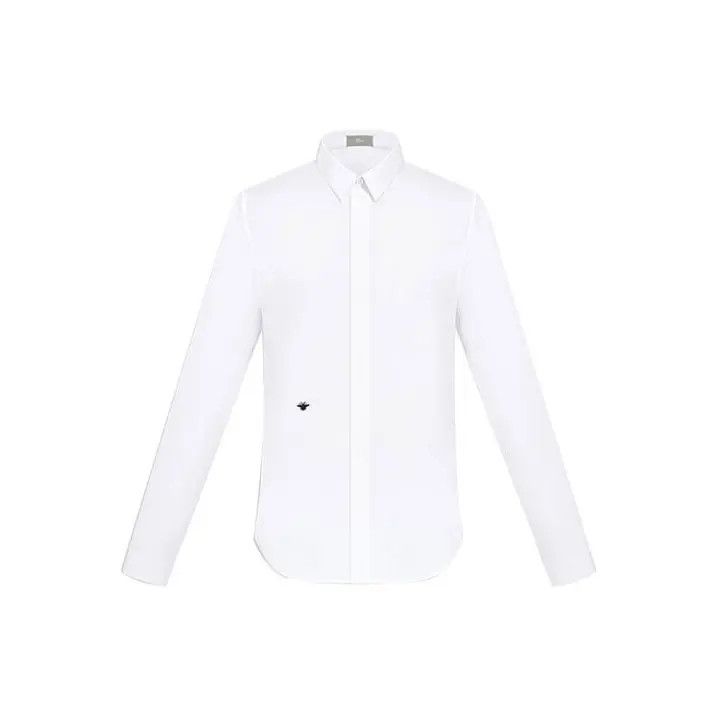 Dior Dior Casual Cotton Long Sleeve Shirt for Men 0079 Size US M / EU 48-50 / 2 - 1 Thumbnail