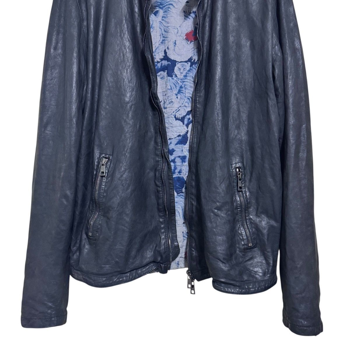 Giorgio Brato Giorgio Brato Leather Jacket BlackPepper Size US L / EU 52-54 / 3 - 13 Thumbnail