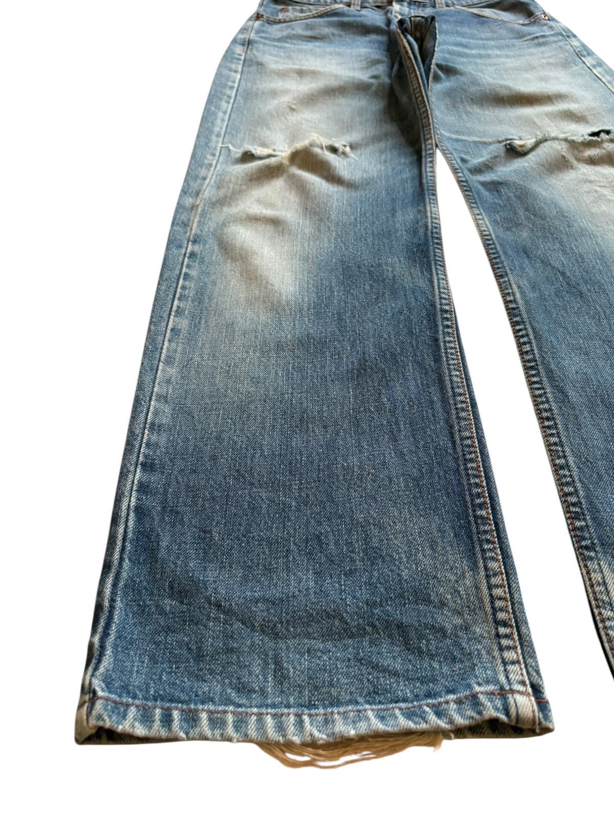 Levi's Vintage 90s Levis 509 Mud Wash Distressed Loose Jeans Size US 30 / EU 46 - 6 Thumbnail