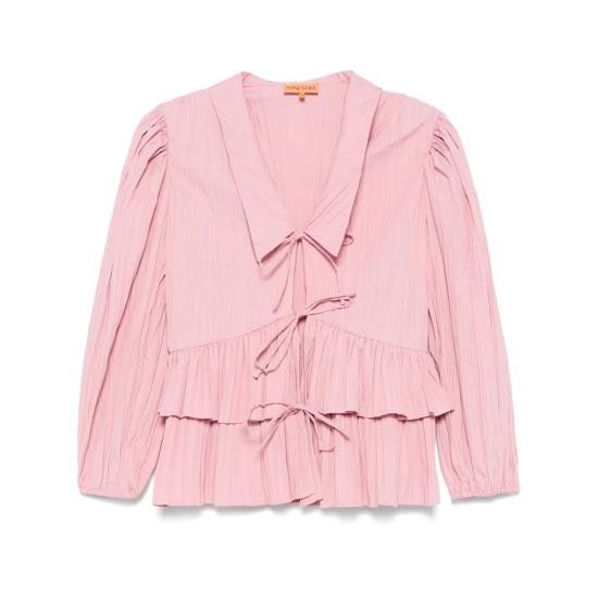 Stine Goya STINE GOYA Women Blouses SGT054 2342 PINK Size S / US 4 / IT 40 - 1 Thumbnail