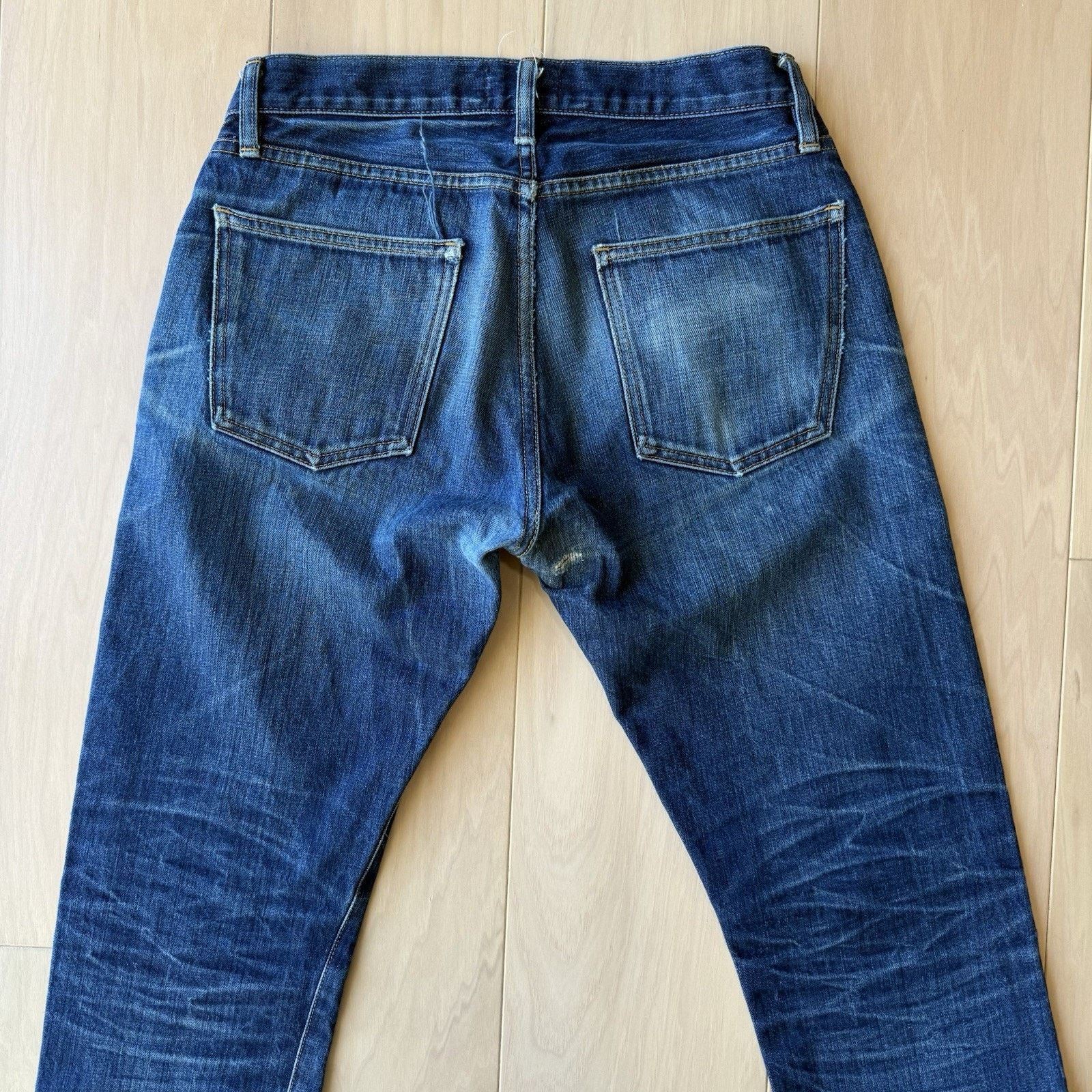 Taylor Stitch Taylor Stitch Selvedge Jeans 30 Blue Dark Wash Slim Denim Size US 30 / EU 46 - 8 Thumbnail