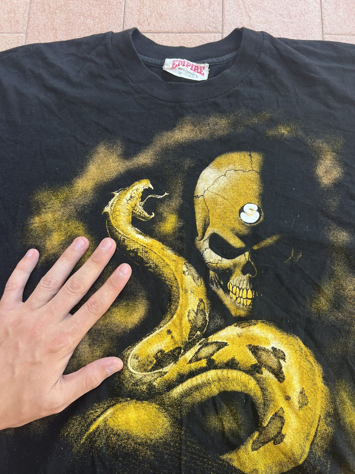 Band Tees × Vintage Vinatge 80s Sepultura Rare Tee Size US L / EU 52-54 / 3 - 4 Thumbnail