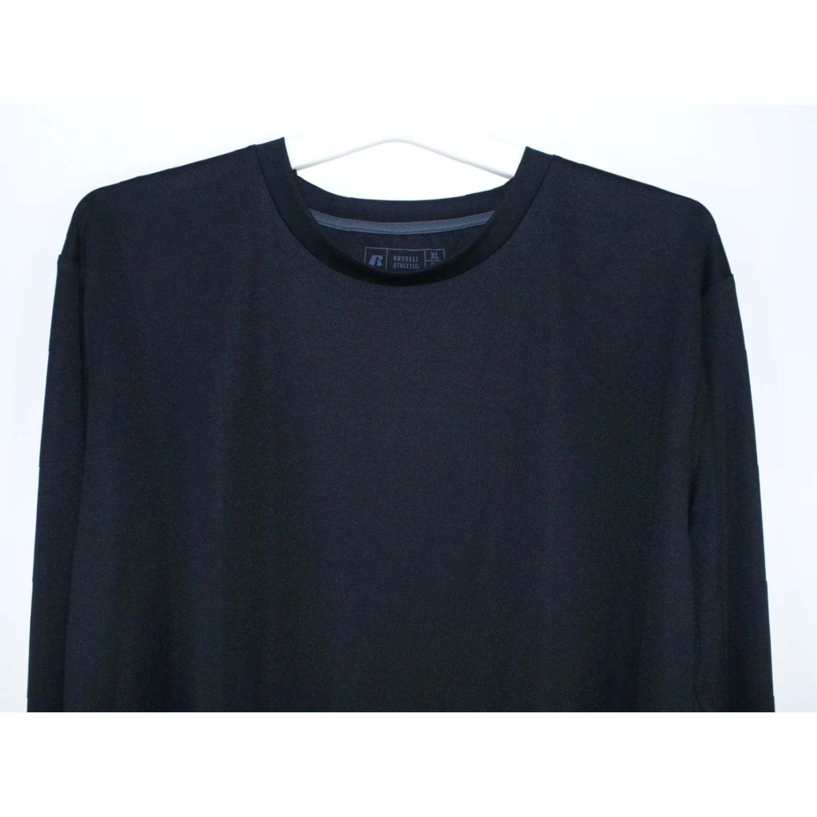 Vintage RUSSELL Athletic Training Thermal T-Shirt Mens XL Black Long Sleeve Size US XXL / EU 58 / 5 - 4 Thumbnail