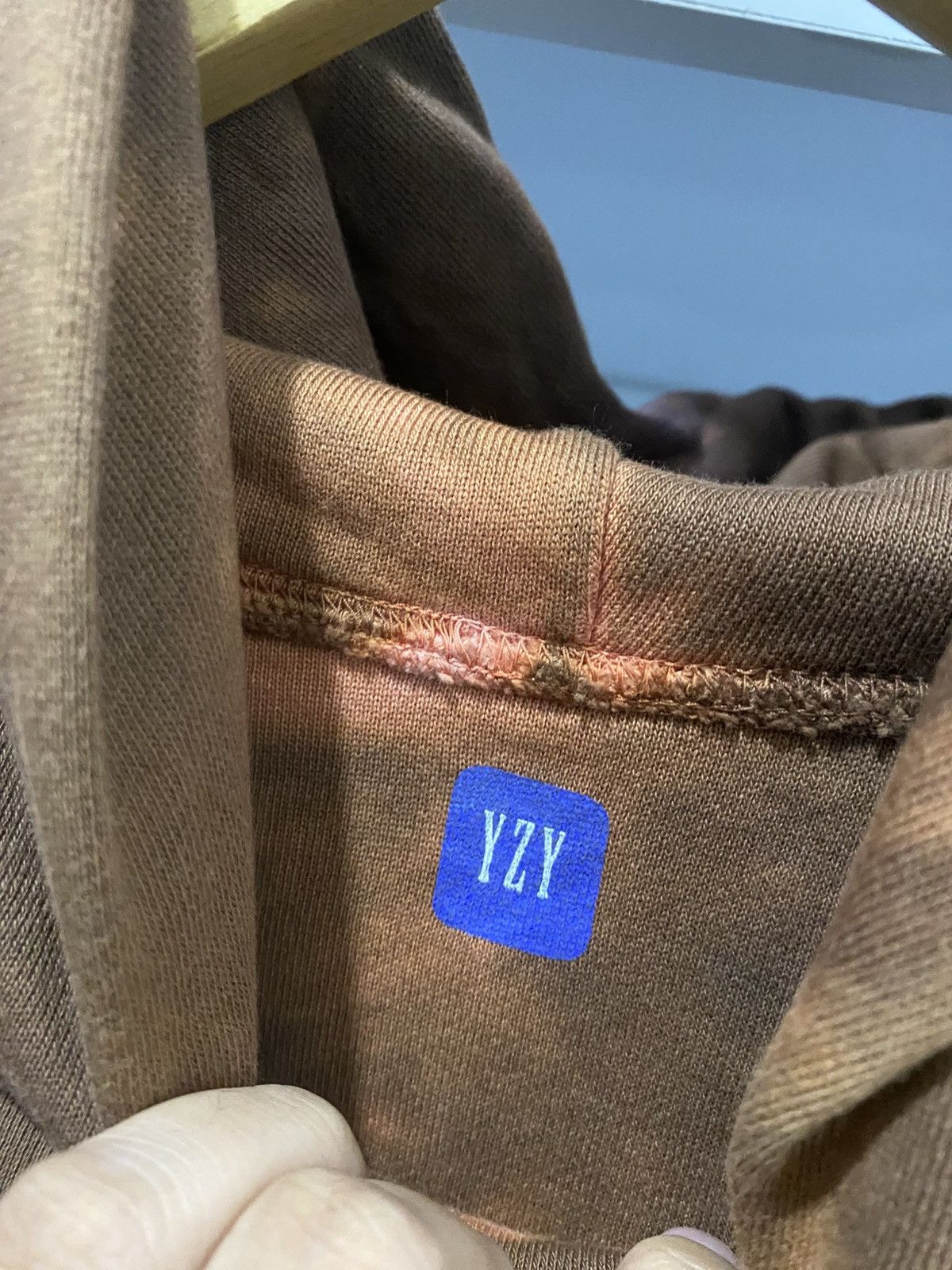 Gap × Yeezy 🖤BLACKFRIDAY🖤Yzy Gap Brown Dyed Hoodie Size US L / EU 52-54 / 3 - 7 Thumbnail