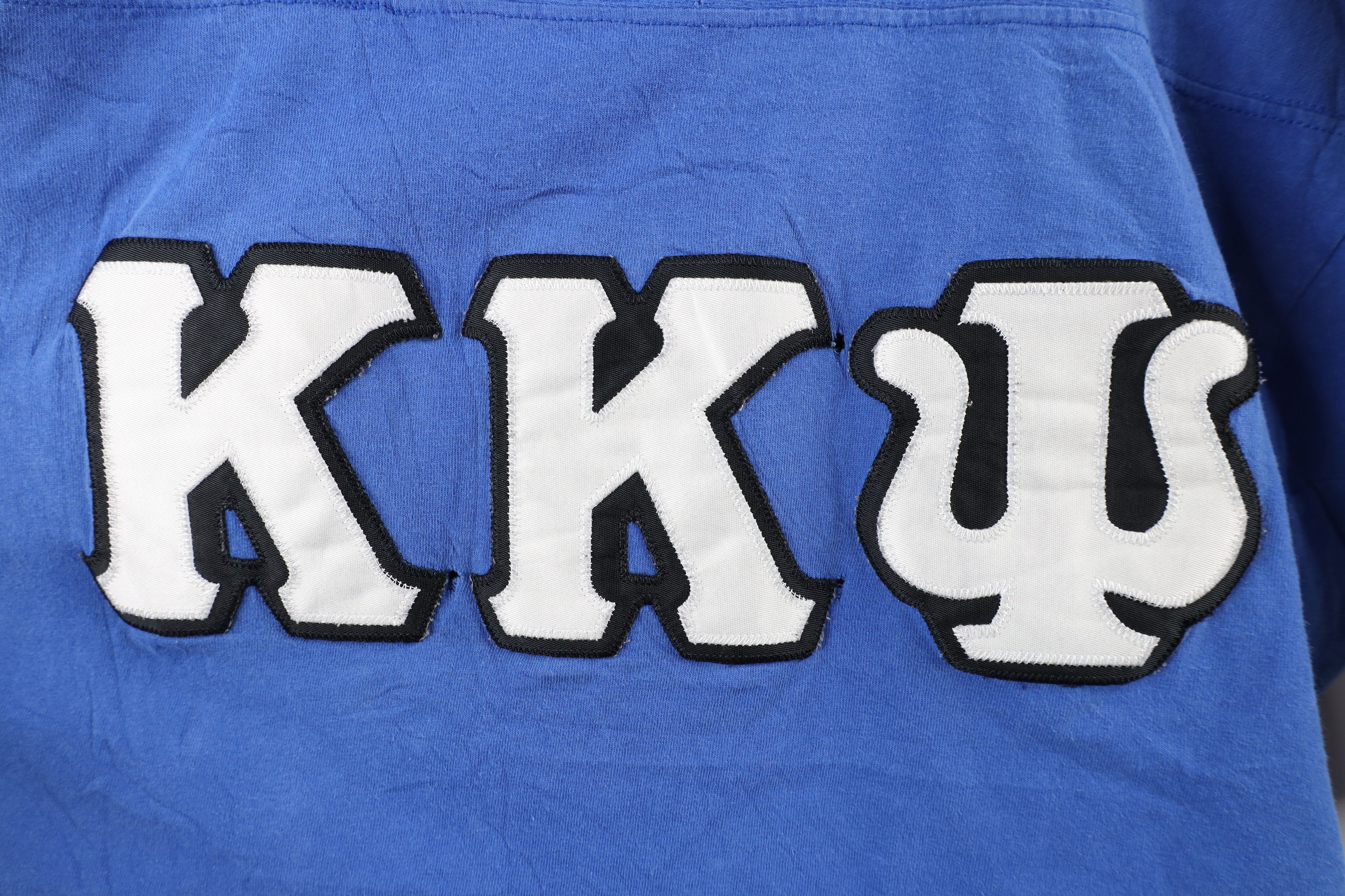Vintage Vintage 80s Kappa Psi Fraternity Football Jersey T-Shirt USA Size US L / EU 52-54 / 3 - 6 Thumbnail