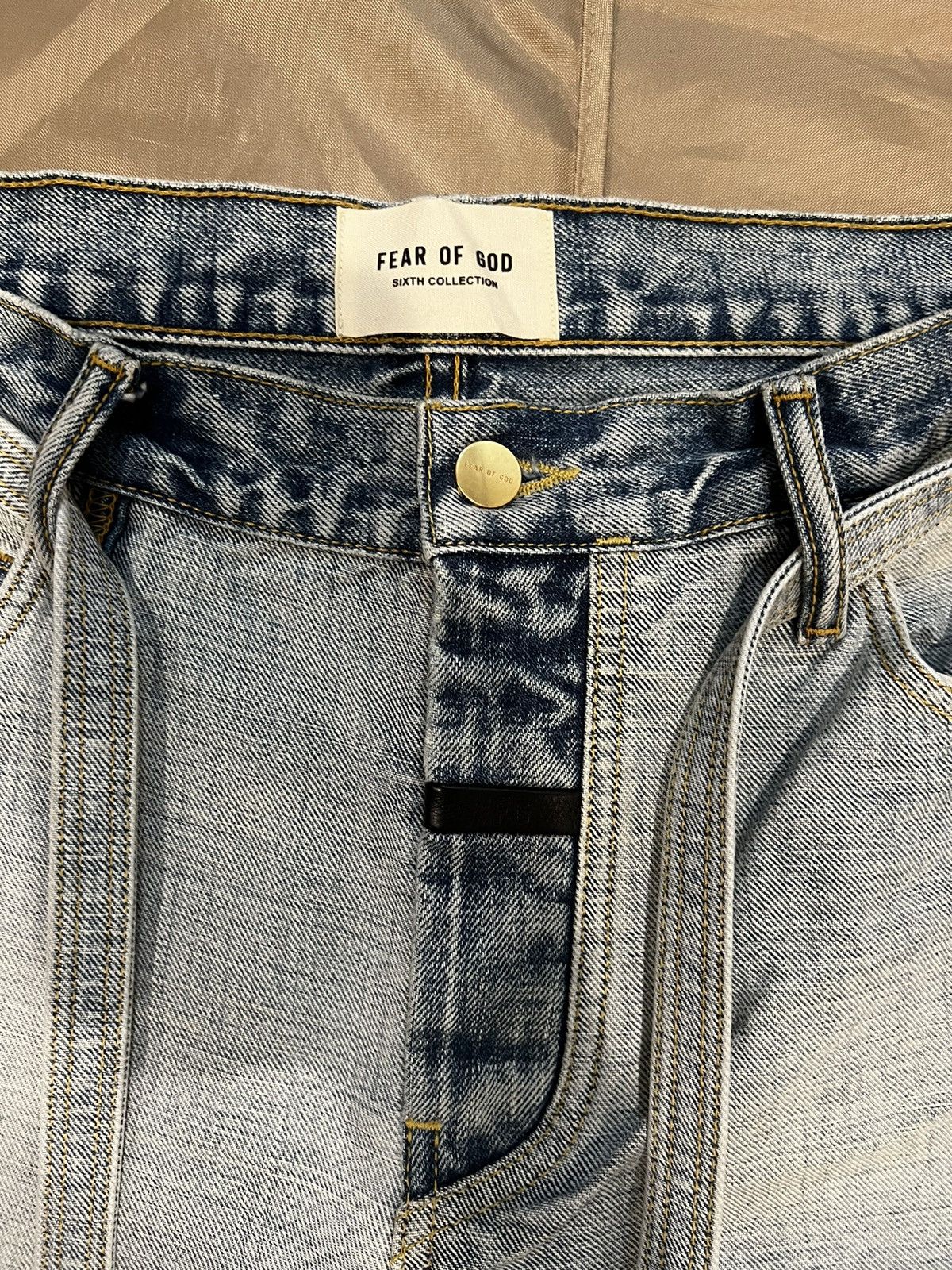 Fear of God FEAR OF GOD Skinny Jeans size 32 $1300 Size US 32 / EU 48 - 2 Thumbnail