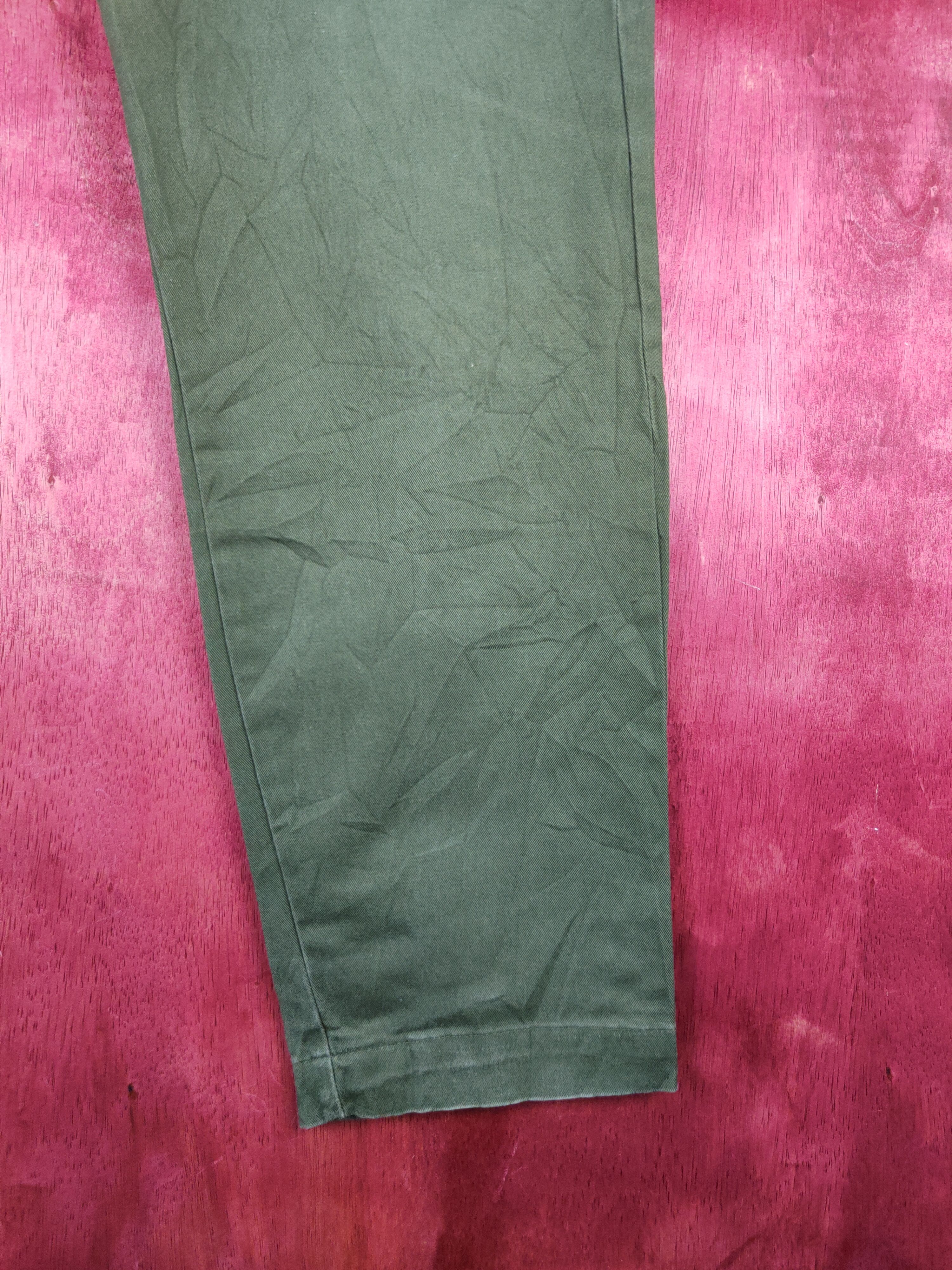 Japanese Brand Improves Army Green Multipocket Tactical Cargo Pants #S1288 Size US 33 - 6 Thumbnail