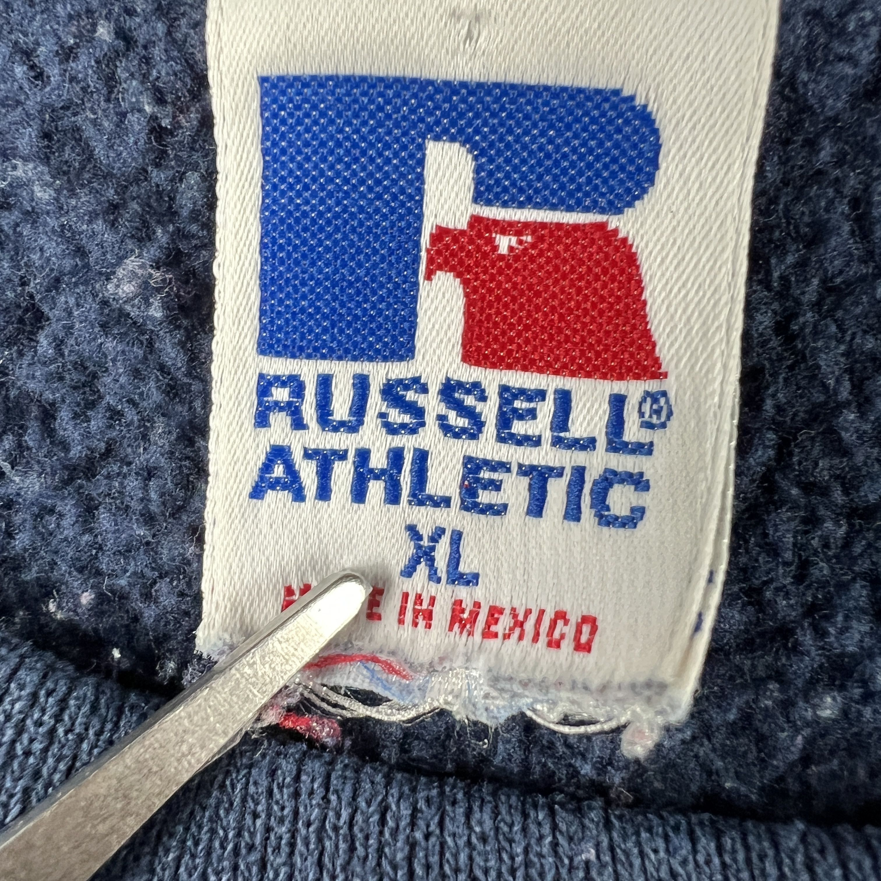 Russell Athletic Y2K Russell Athletic Sweatshirt Faded Embroidered Crewneck Size US XL / EU 56 / 4 - 8 Thumbnail