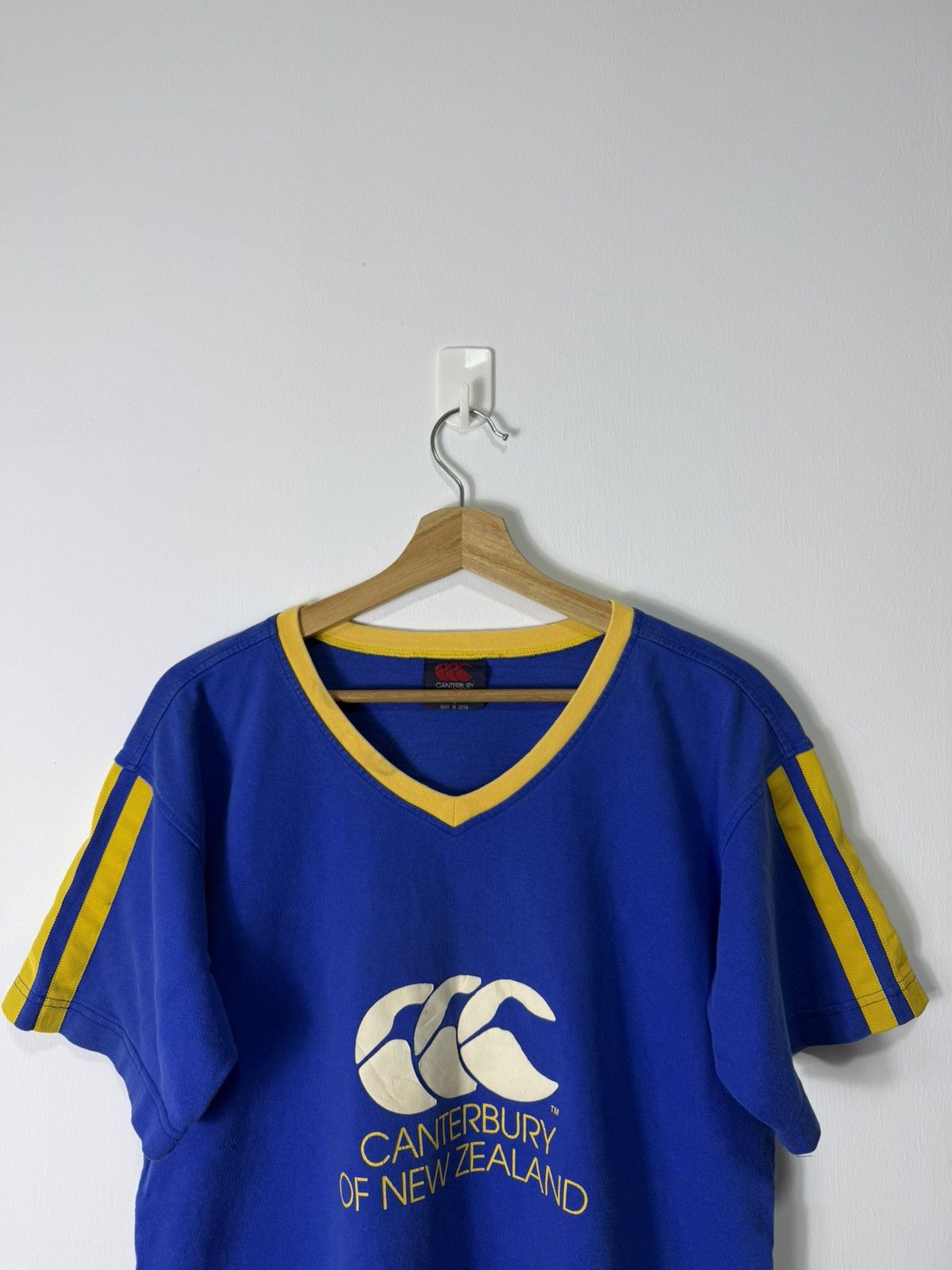 Canterbury of New Zealand Vintage Canterbury Rugby Logo Tee Size US L / EU 52-54 / 3 - 3 Thumbnail
