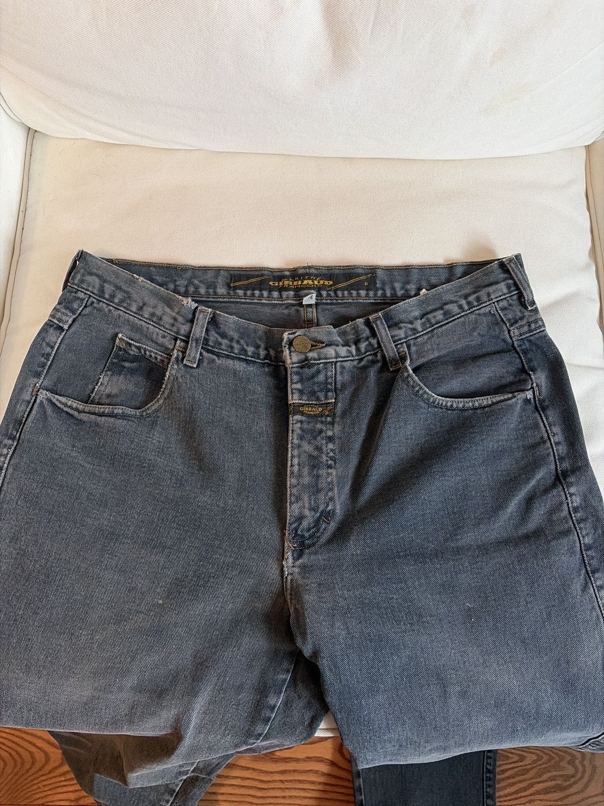 Marithe + Francois Girbaud Black Girbaud Denim Size US 34 / EU 50 - 3 Thumbnail