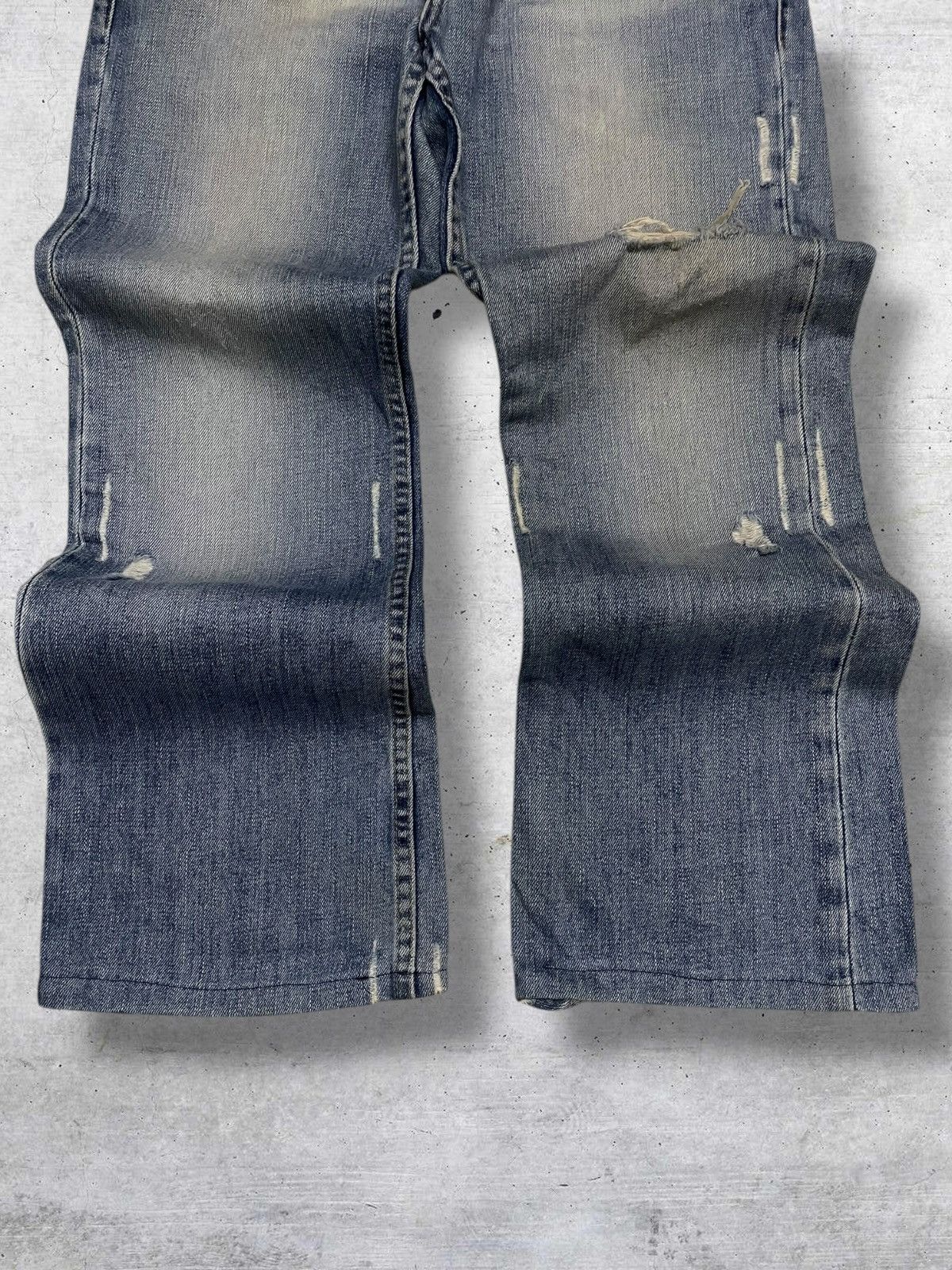 Armani Exchange VINTAGE OG ARMANI EXCHANGE 90S DESIGNER MUDWASH STYLE DENIM Size US 30 / EU 46 - 3 Thumbnail
