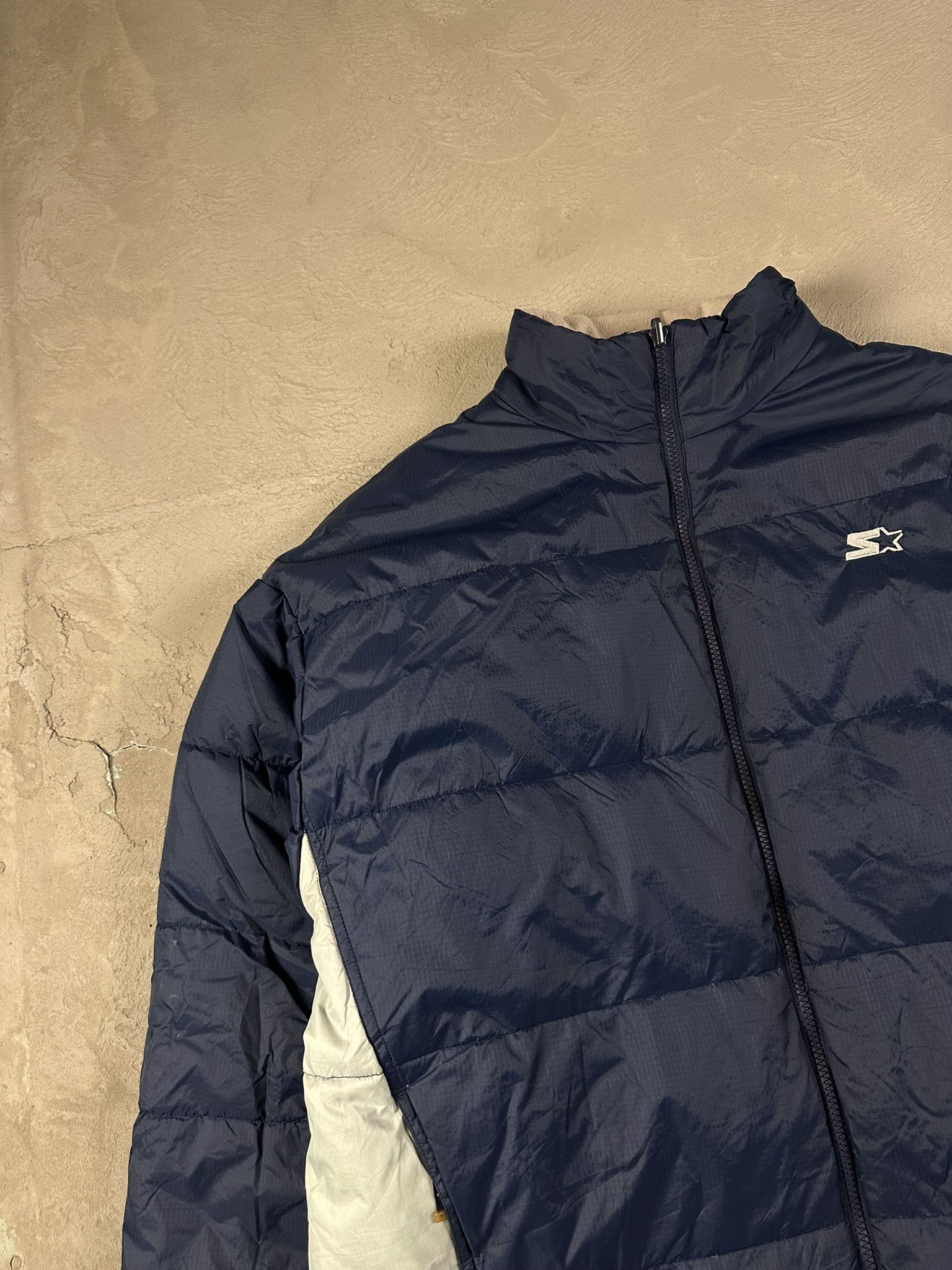 Starter 2000s Vintage Starter Down Puffer Boxy Y2k Jacket 00s Size US XL / EU 56 / 4 - 6 Thumbnail