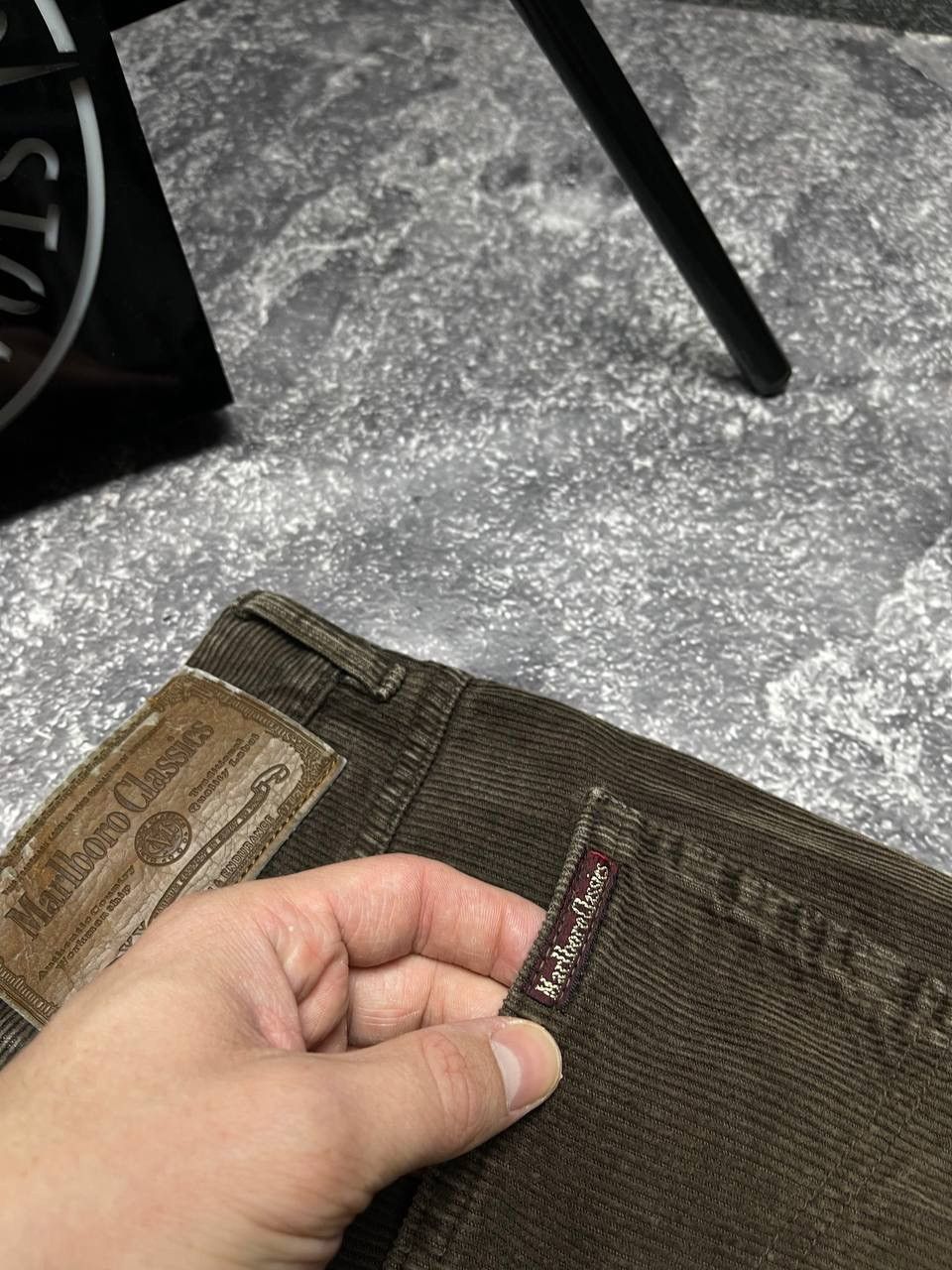 Marlboro Mens Vintage marlboro Pants velvet Size US 34 / EU 50 - 3 Thumbnail