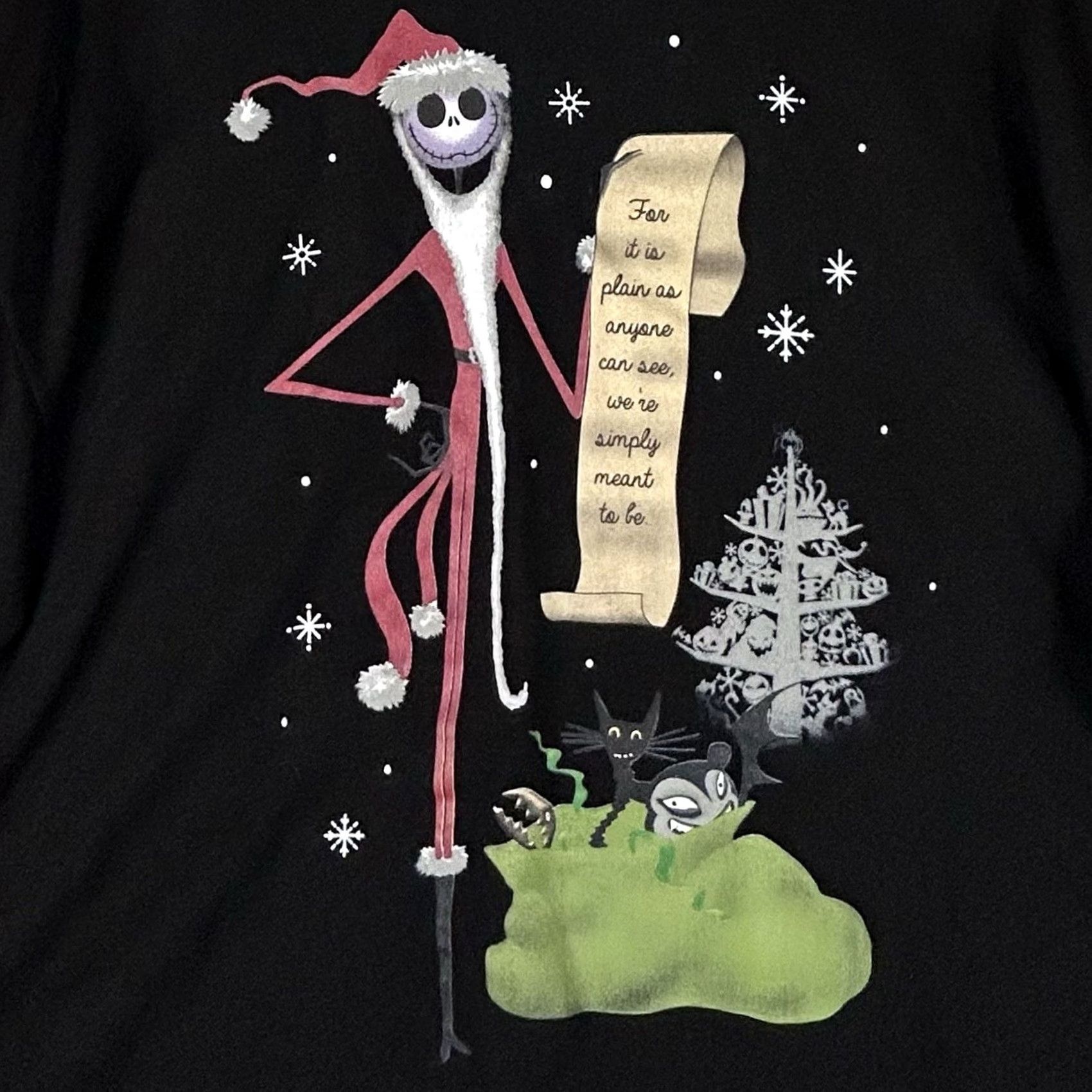 Disney VINTAGE Nightmare Before Christmas Nike Shirt? Size XL / US 12-14 / IT 48-50 - 3 Thumbnail