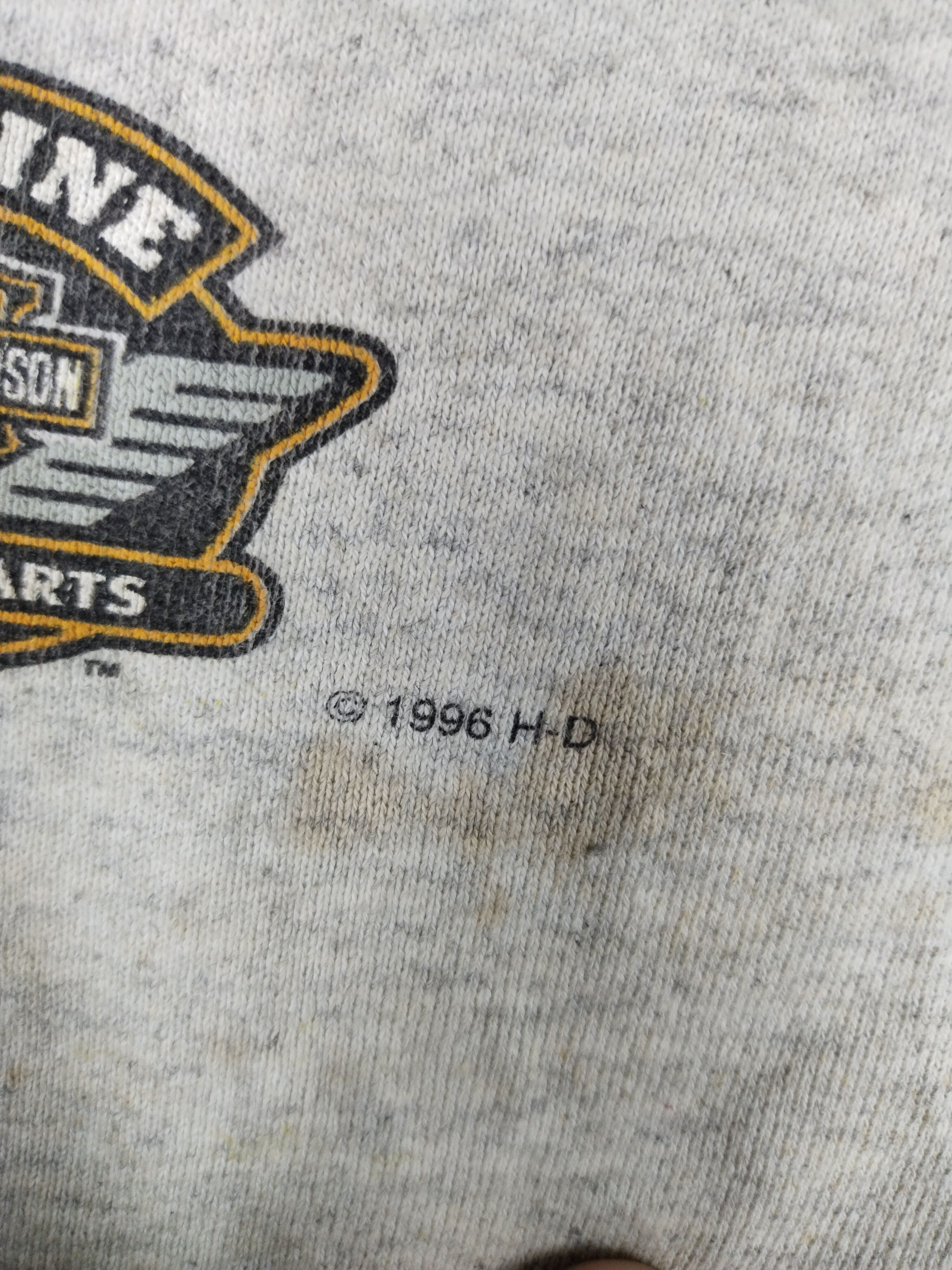 Harley Davidson × Vintage Vintage 1996 Harley Davidson HD Sweatshirt Size US XL / EU 56 / 4 - 9 Thumbnail