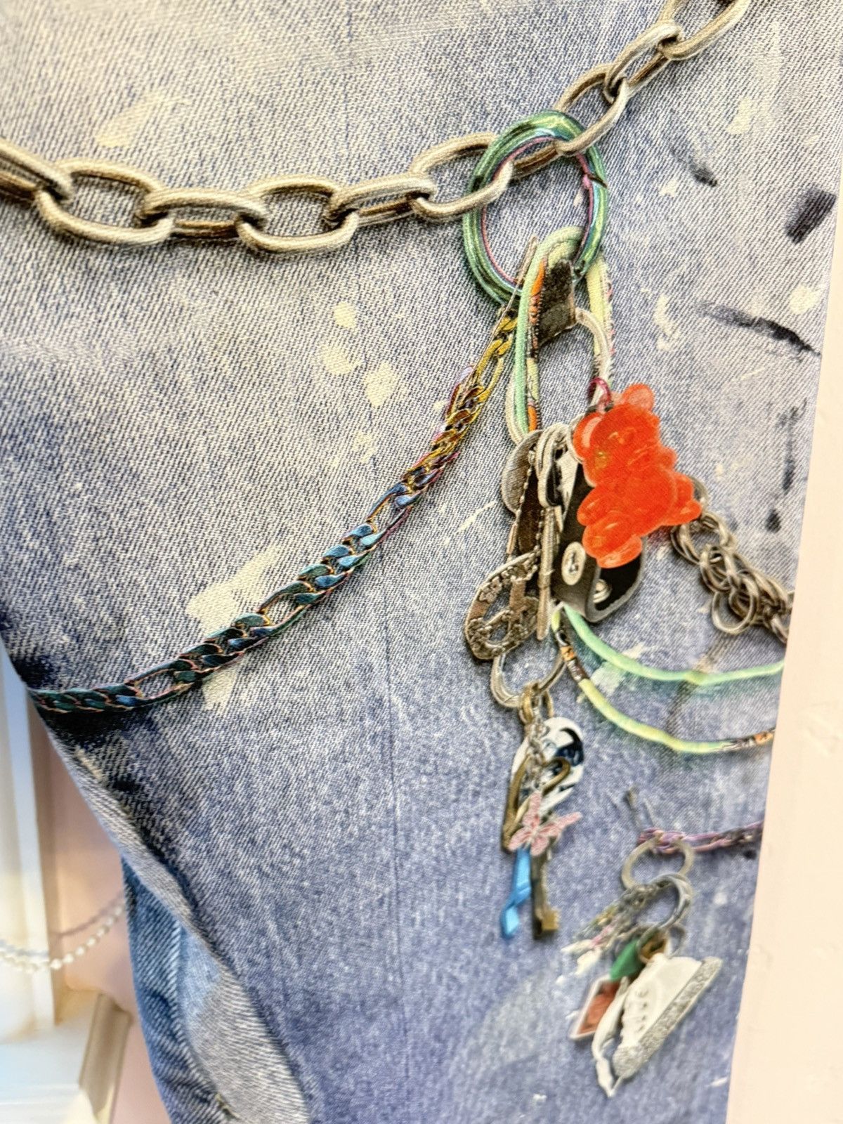 Acne Studios Acne Studios Printed Denim Size US 31 - 11 Thumbnail