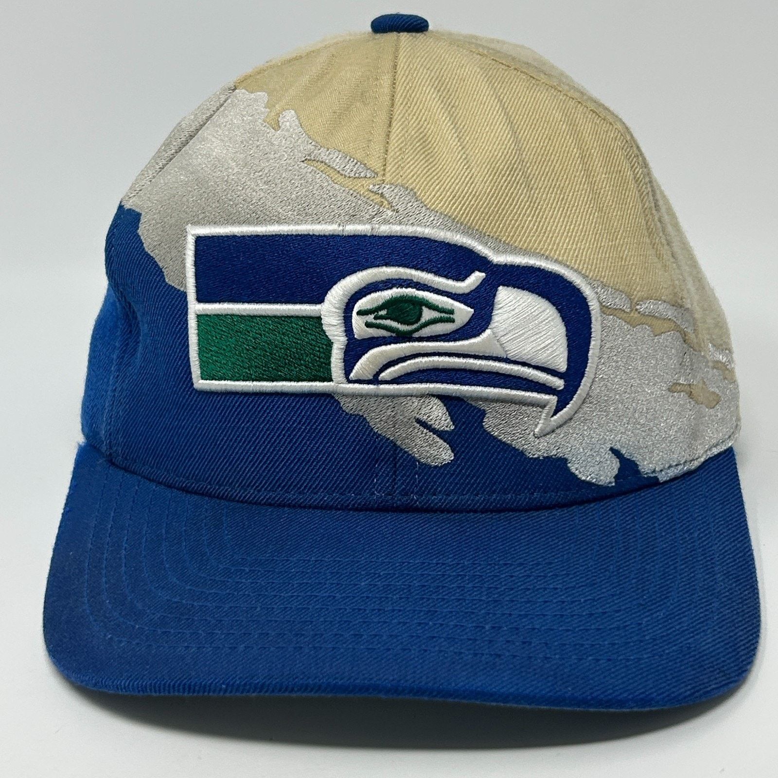 Mitchell & Ness Seattle Seahawks Splash Hat Baseball Cap Mitchell and Ness Size ONE SIZE - 1 Thumbnail