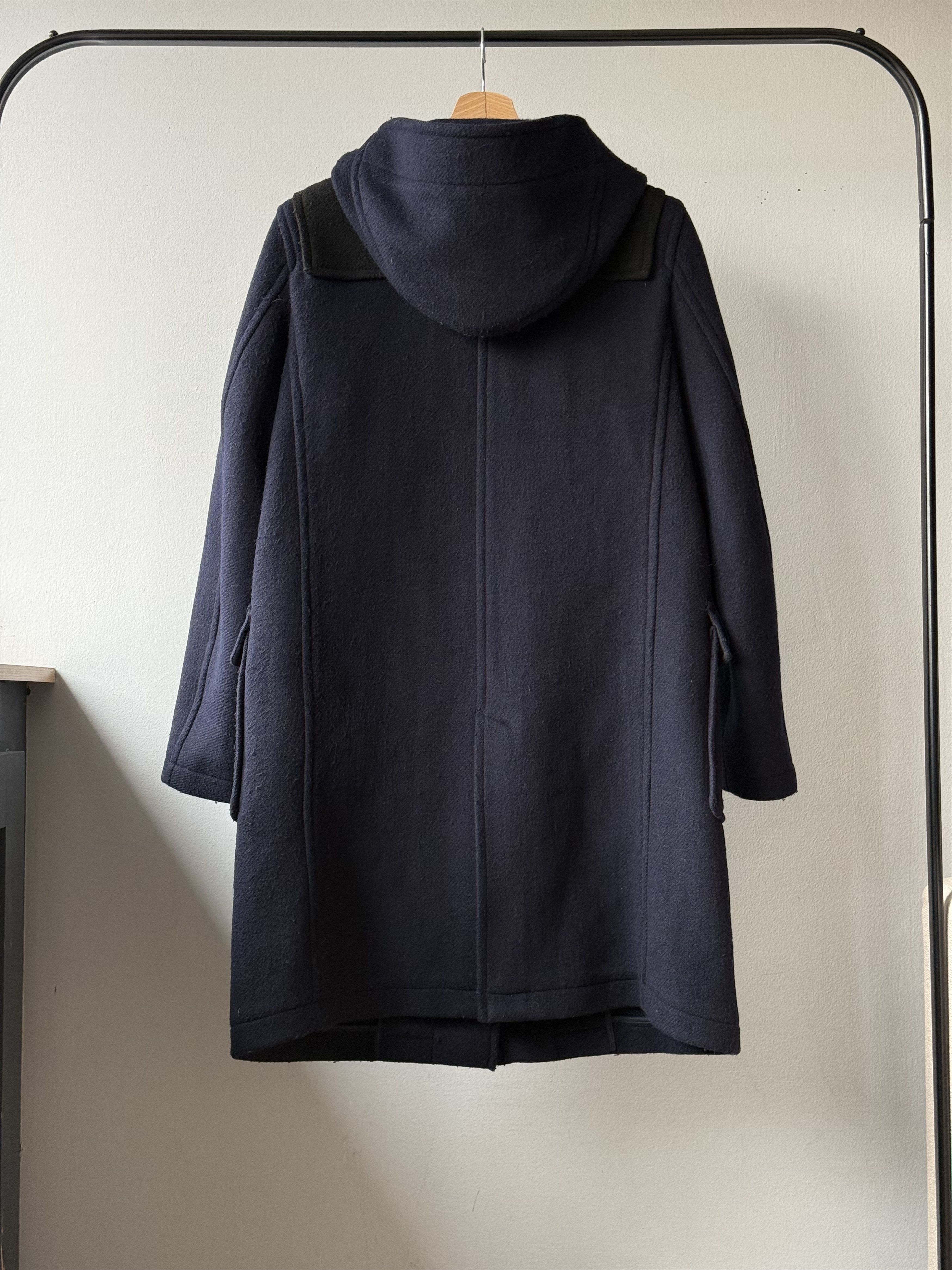 JW Anderson × Uniqlo 2017 J.W. Anderson x Uniqlo Blue Wool Hooded Duffle Coat Size M / US 6-8 / IT 42-44 - 2 Thumbnail