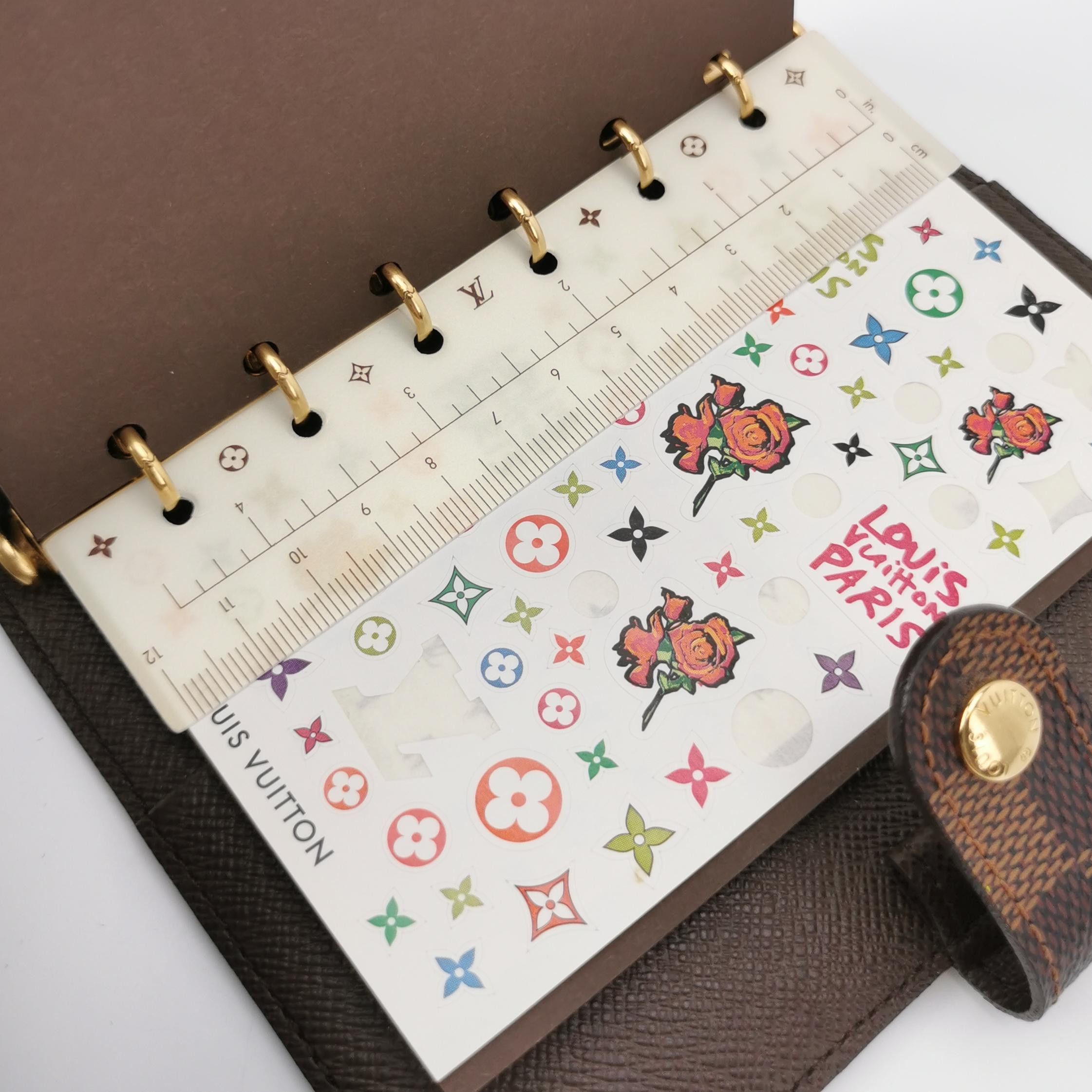 Louis Vuitton Louis Vuitton (LV) Small Checkerboard Snap Notepad -y2506 Size ONE SIZE - 8 Thumbnail