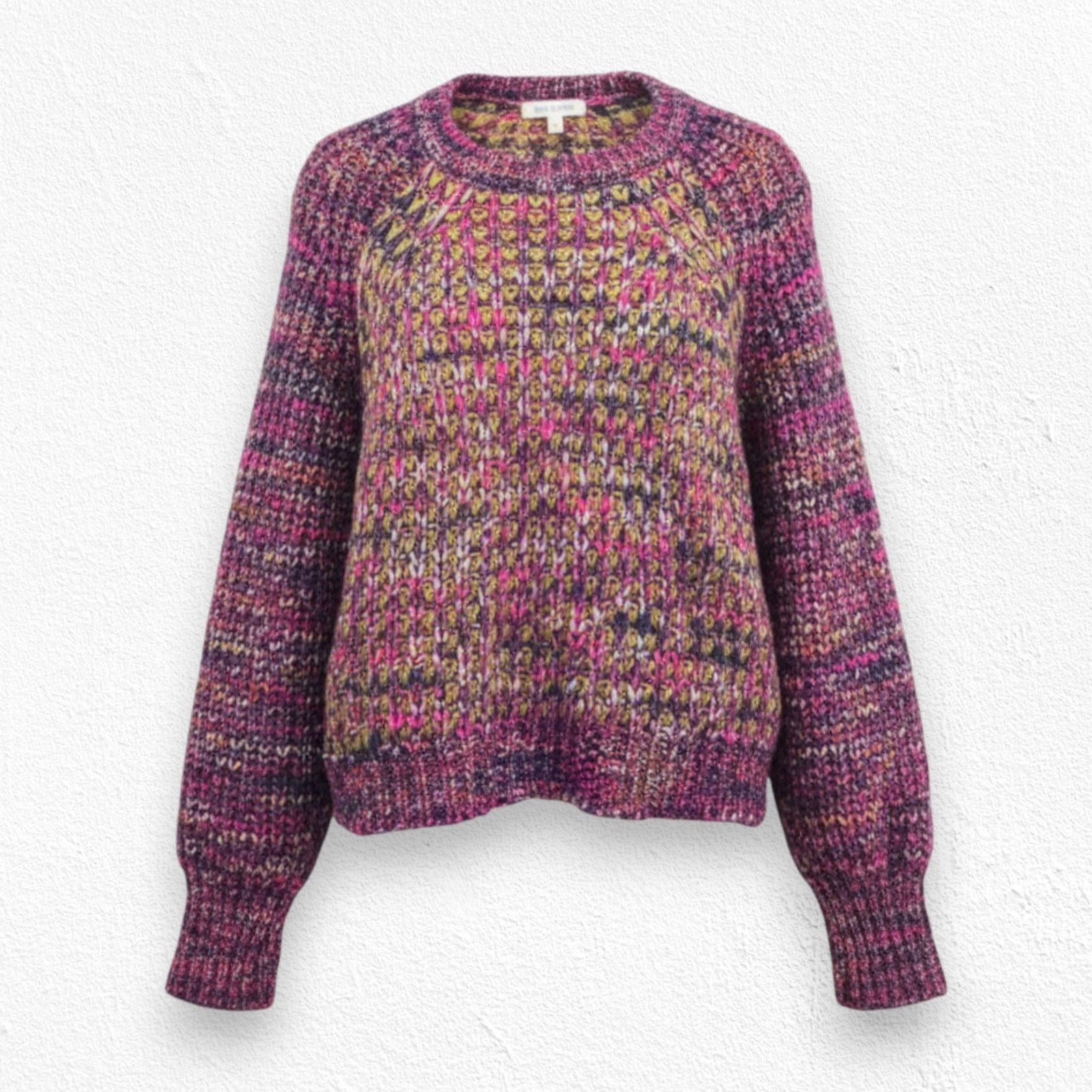 Anthropologie MOTH Chunky Knit Mohair Sweater Multicolor M Size M / US 6-8 / IT 42-44 - 1 Thumbnail