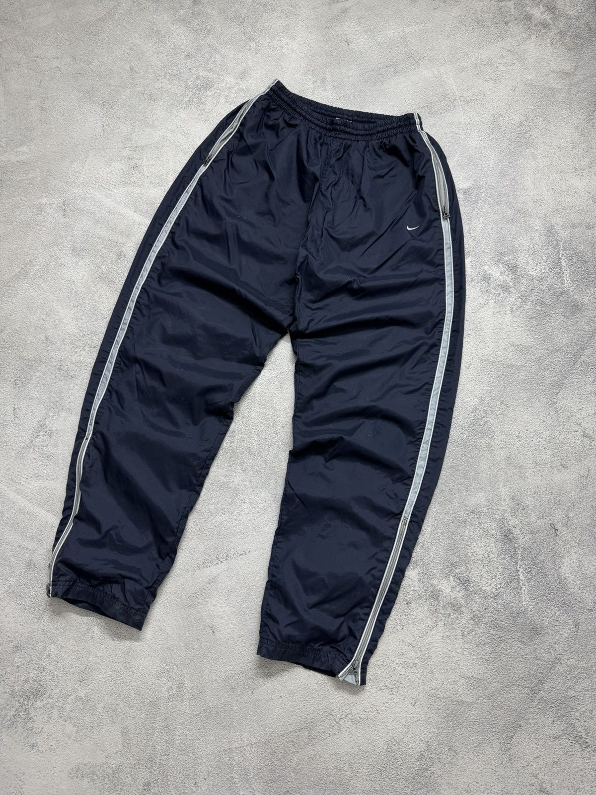 Nike Vintage Y2K Nike Mini Swoosh Pants 00’s Size US 32 / EU 48 - 2 Thumbnail