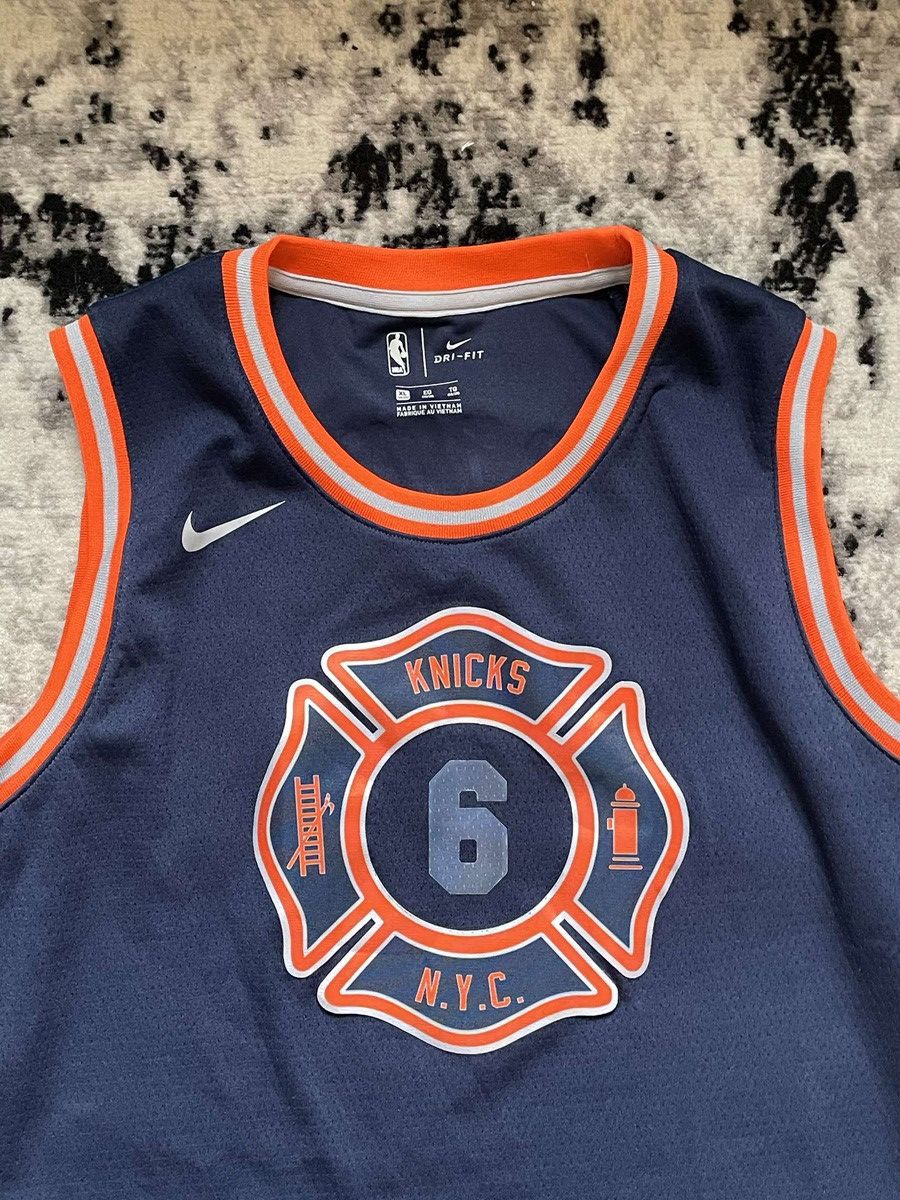 NBA × Nike × Vintage New York Knicks Jersey Nike Nba Prozingis 6 Xl Size US XL / EU 56 / 4 - 5 Thumbnail