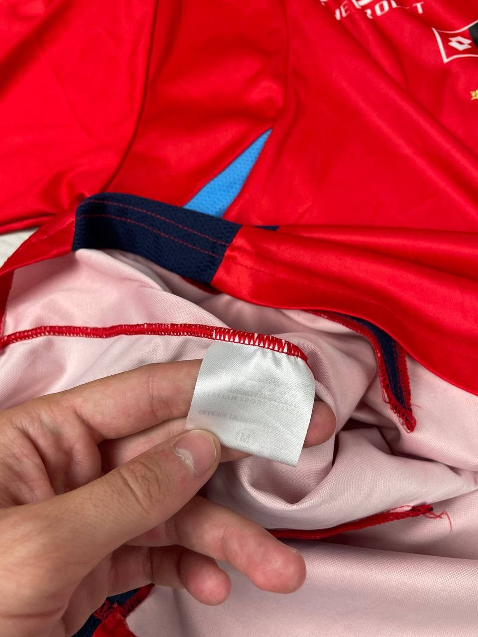 Lotto Sport Lotto El Nacional de Quito 2010 2012 Home Shirt Jersey Size US L / EU 52-54 / 3 - 5 Thumbnail