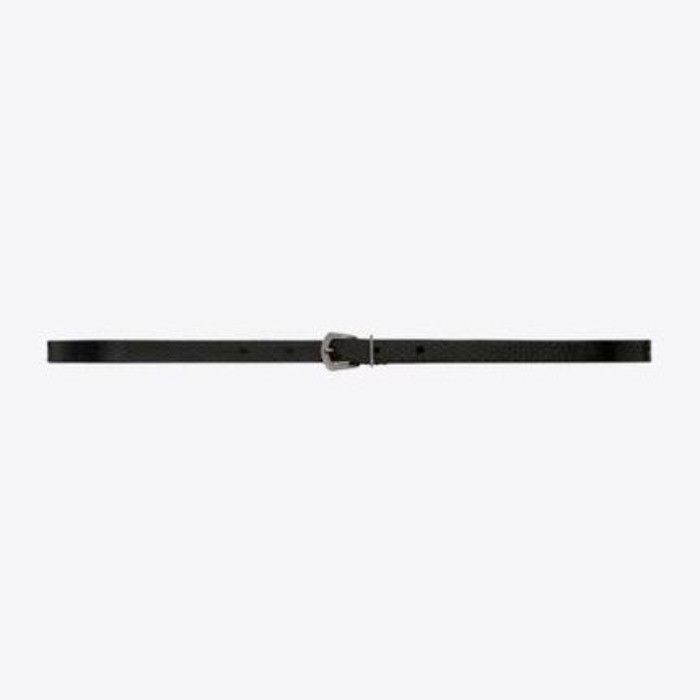 image of Saint Laurent Paris Oc11Z0124 Belt In Black, Men's