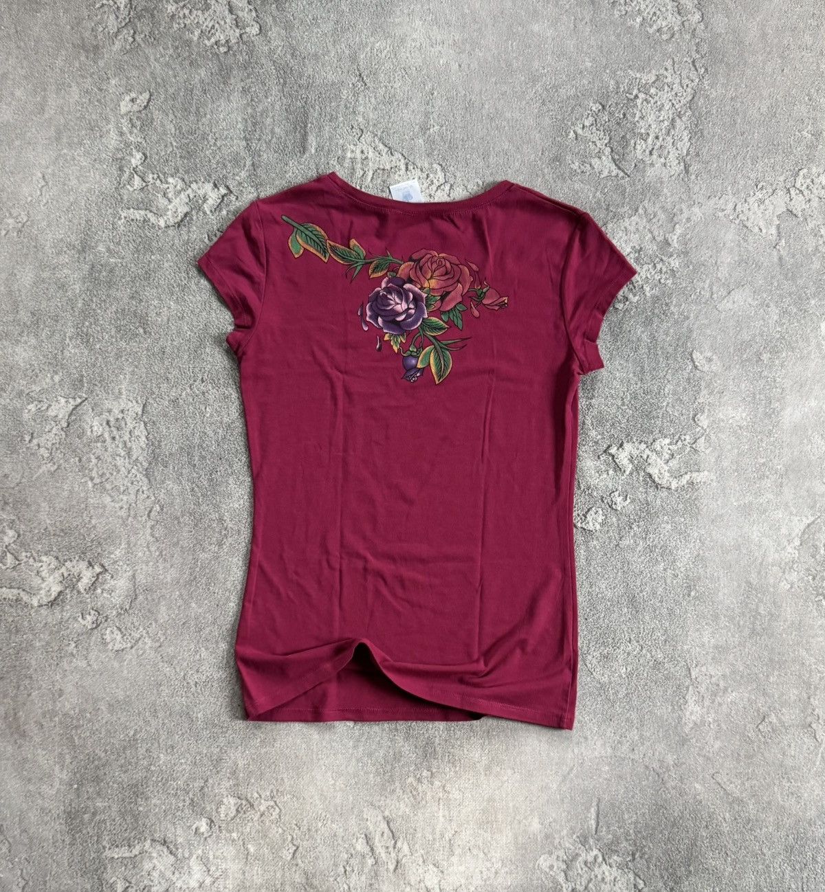 Other B-Soul S/size Y2K Avantgarde rhinestones rose 🌹skeleton tee Size S / US 4 / IT 40 - 9 Thumbnail