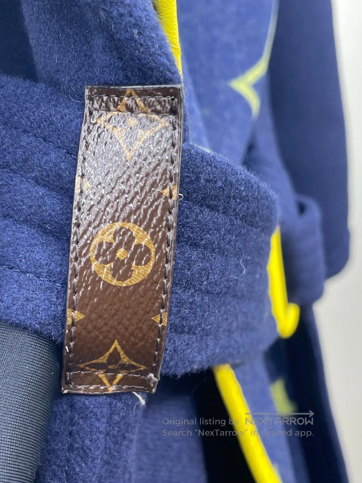Louis Vuitton LV Blue Bathrobe Coat. Size XXS / US 00 / IT 34 - 4 Thumbnail
