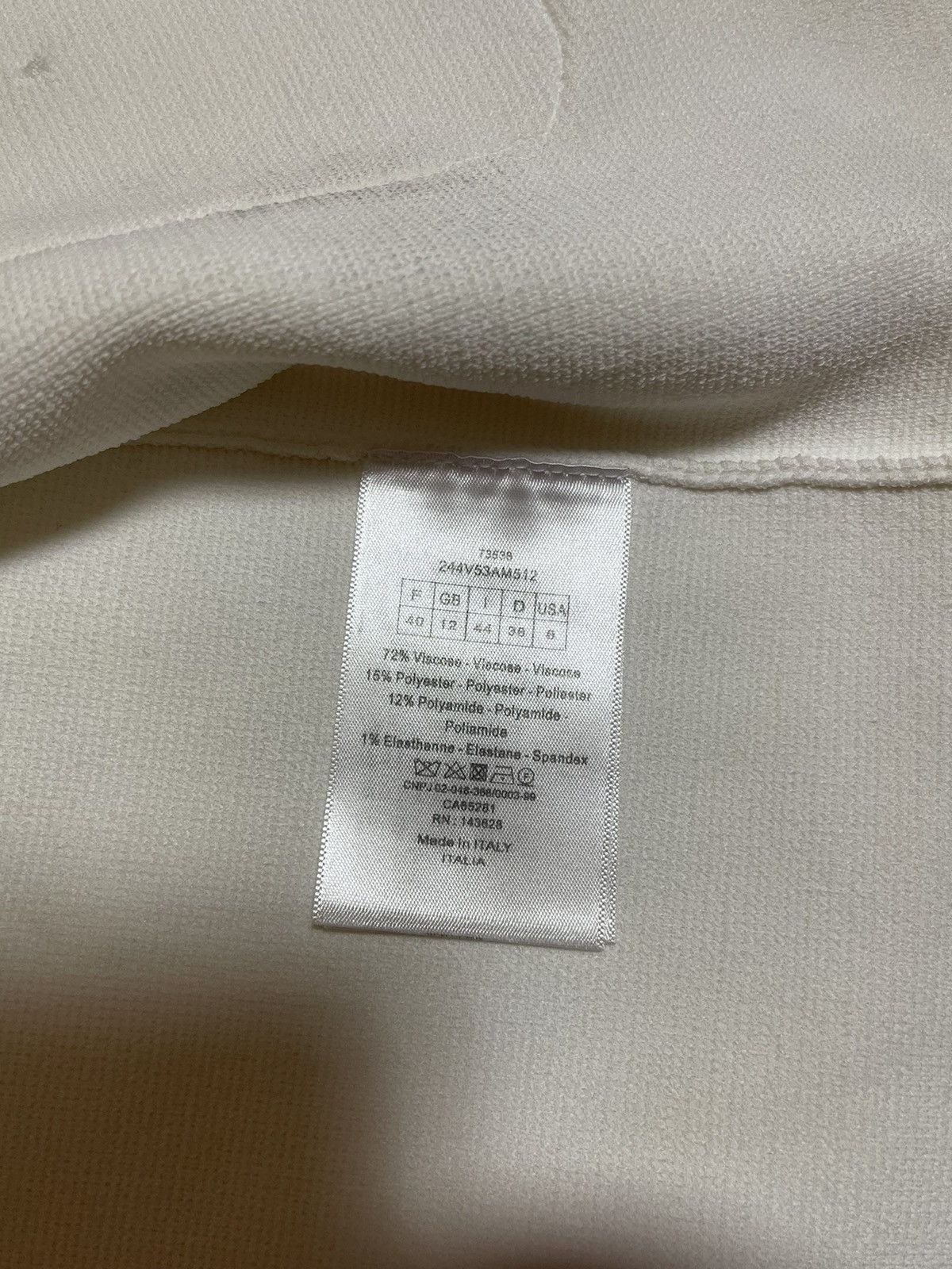 Christian Dior Monsieur Dior cropped technical mesh Size M / US 6-8 / IT 42-44 - 6 Thumbnail